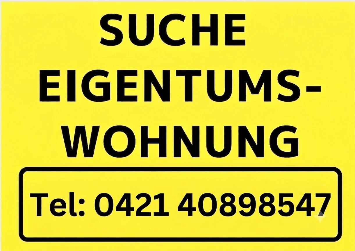 Suche Eigentumswohnung in Bremen Walle, Findorff, Utbremen