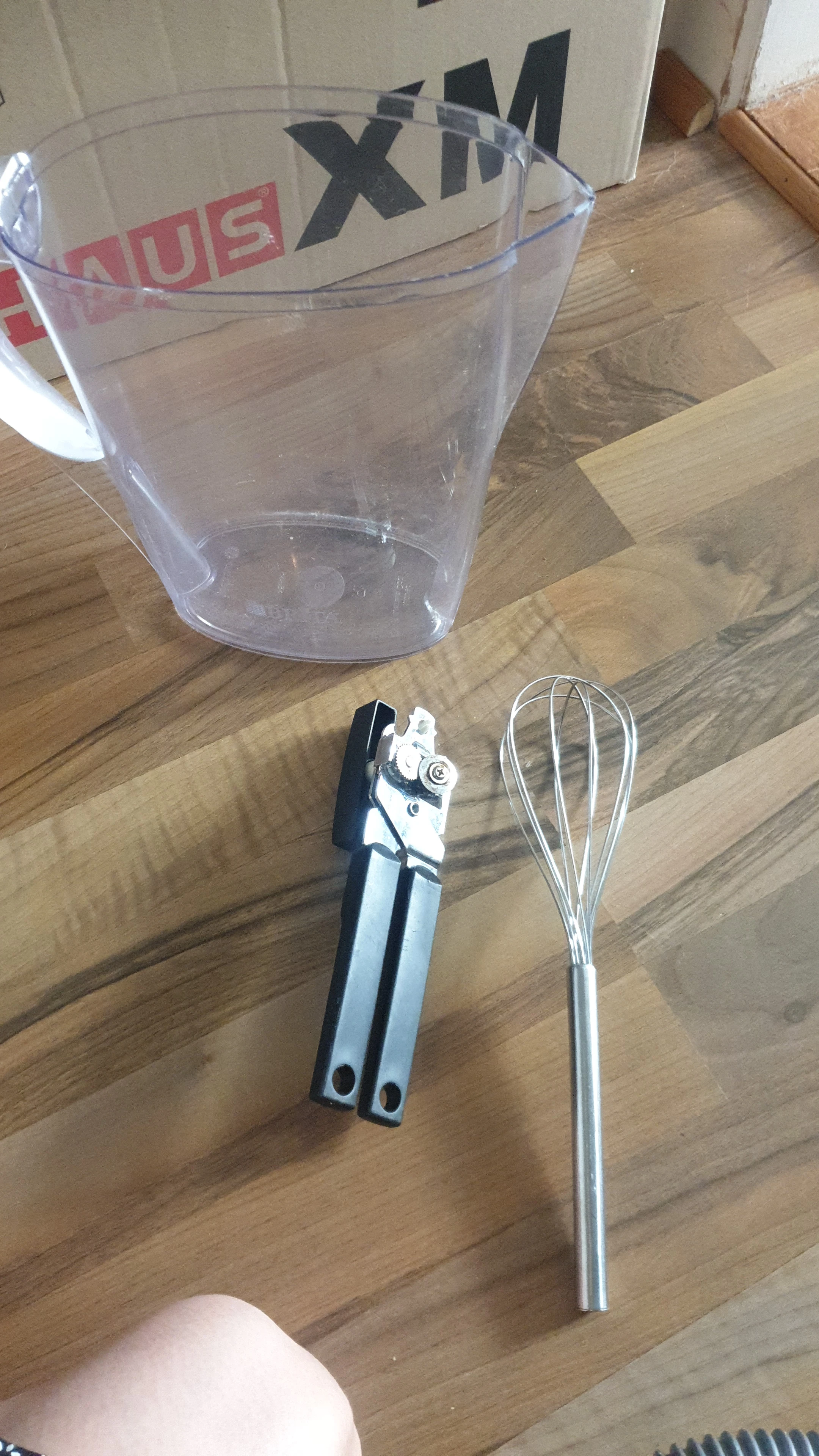 Dosenöffner, Schneebesen