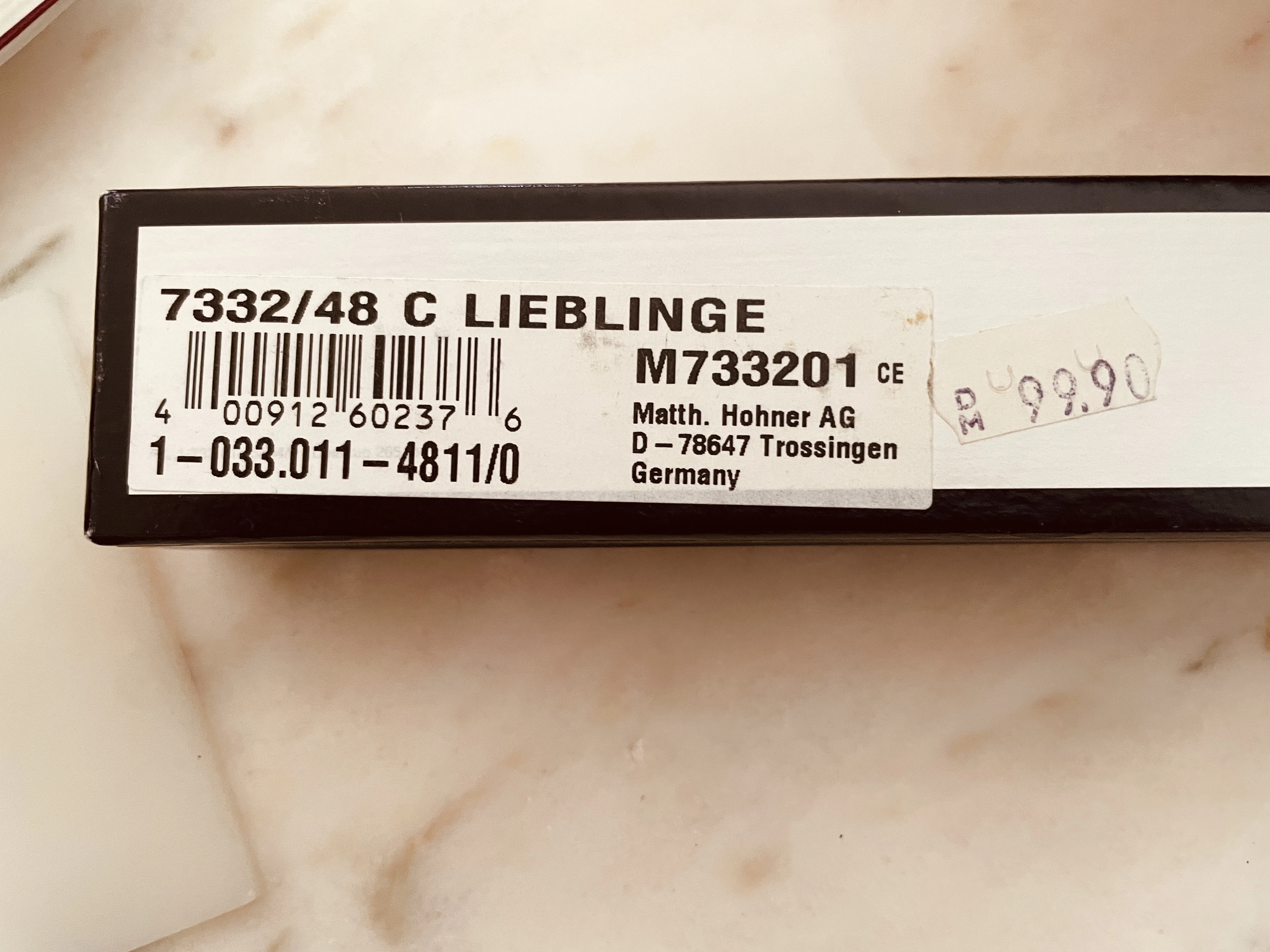 Verpackung Rückseite