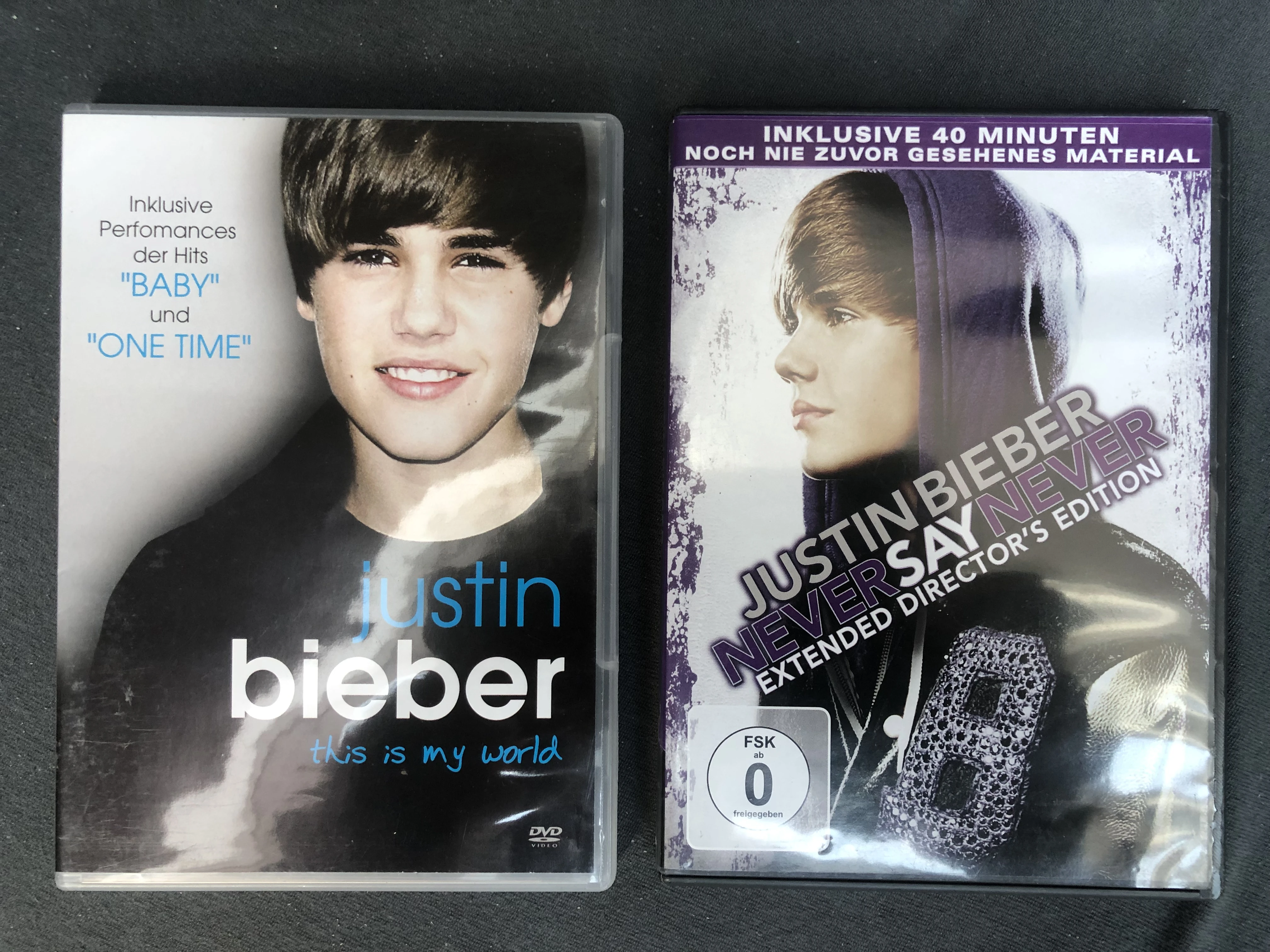 Justin Bieber: Never Say Never / This Is My World 