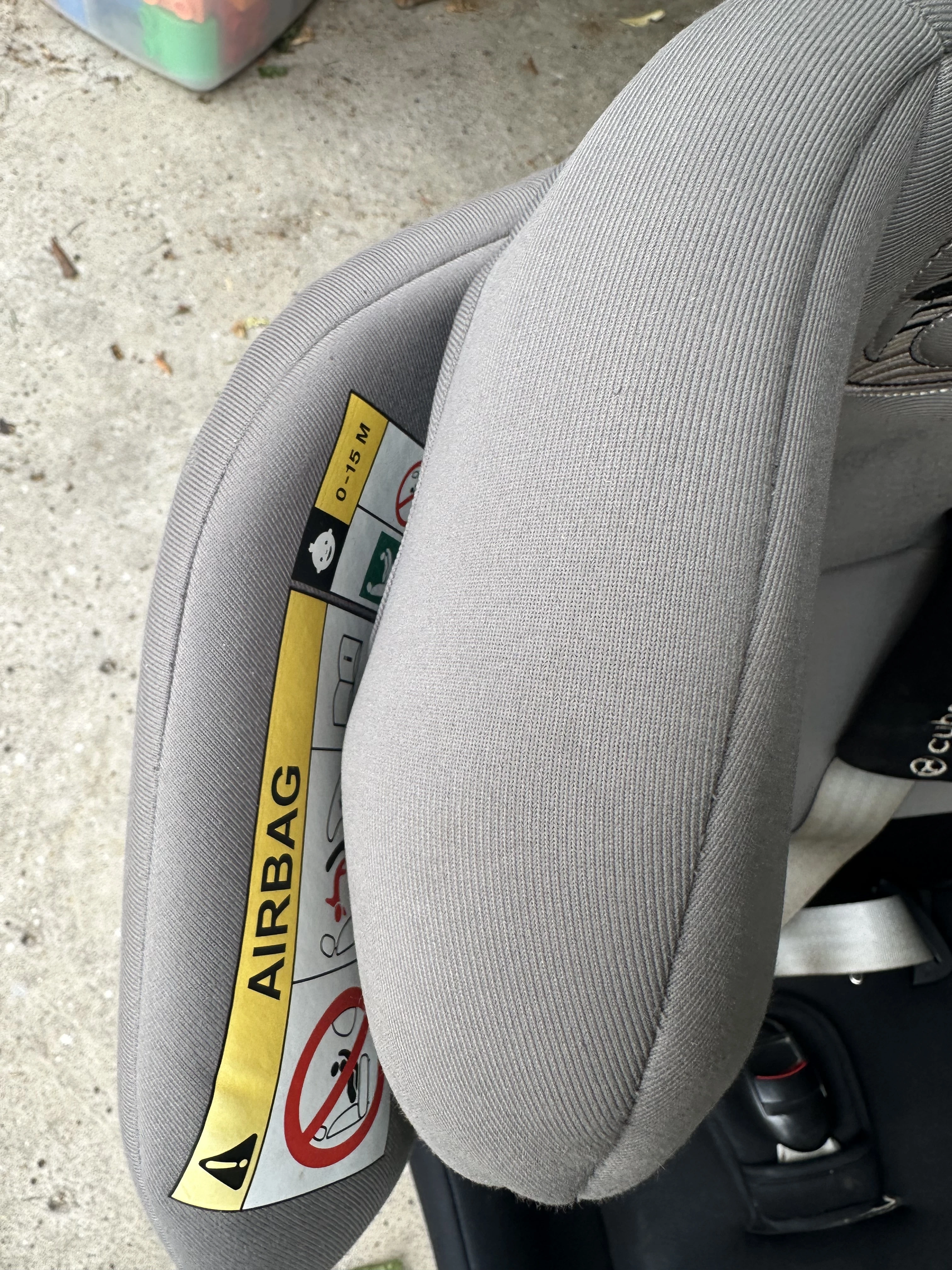 Cybex Kindersitz Babyschale Grau Schwarz