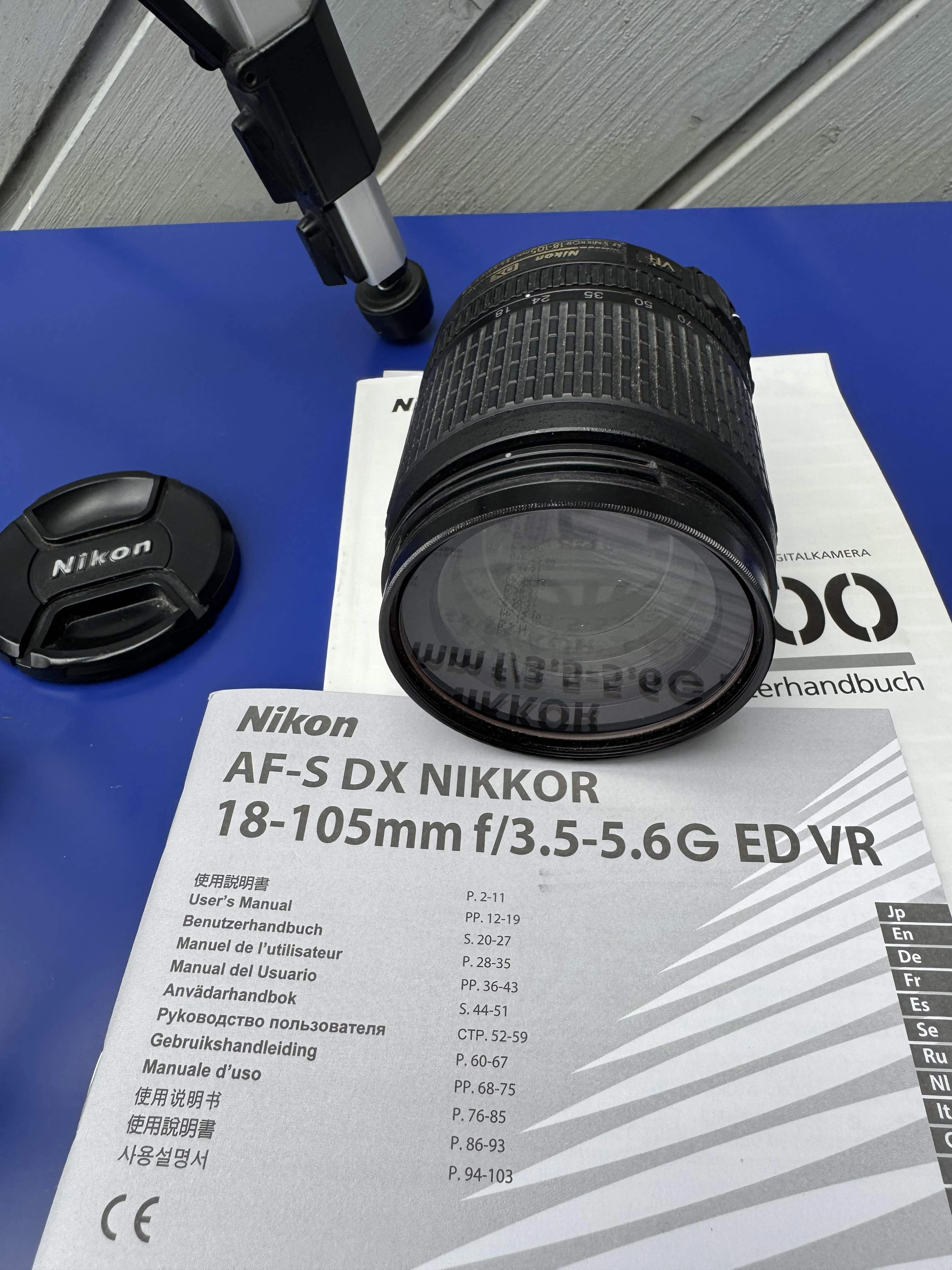 Original Nikkor 18 - 105 mm