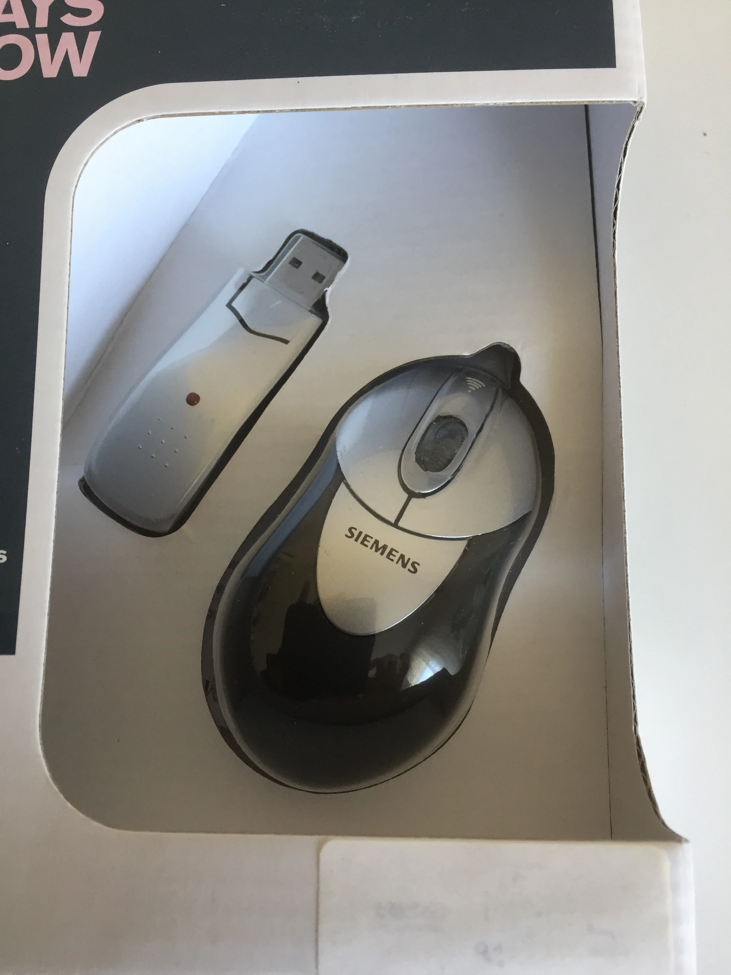   Wireless Mini Optical Funk-Mouse Siemens -Neu- 