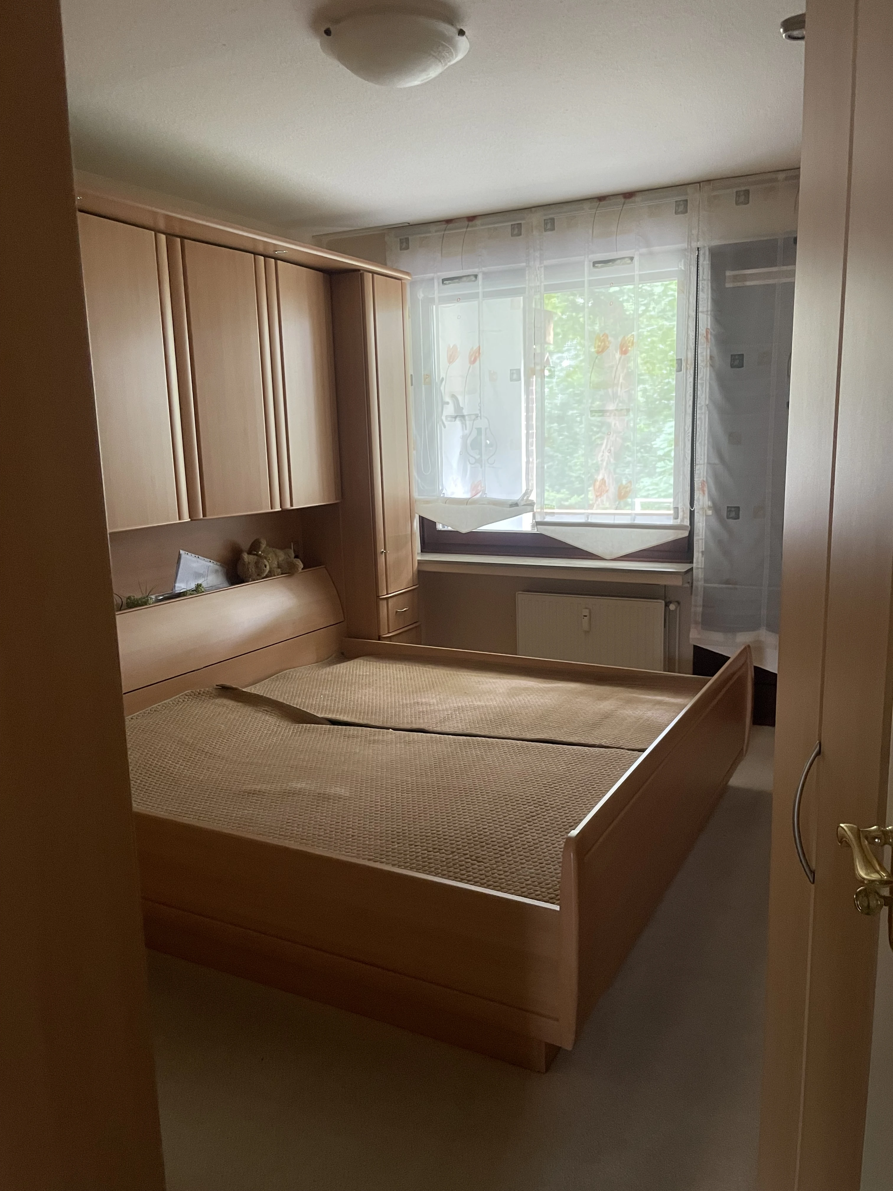 Schlafzimmer mit Balkon 