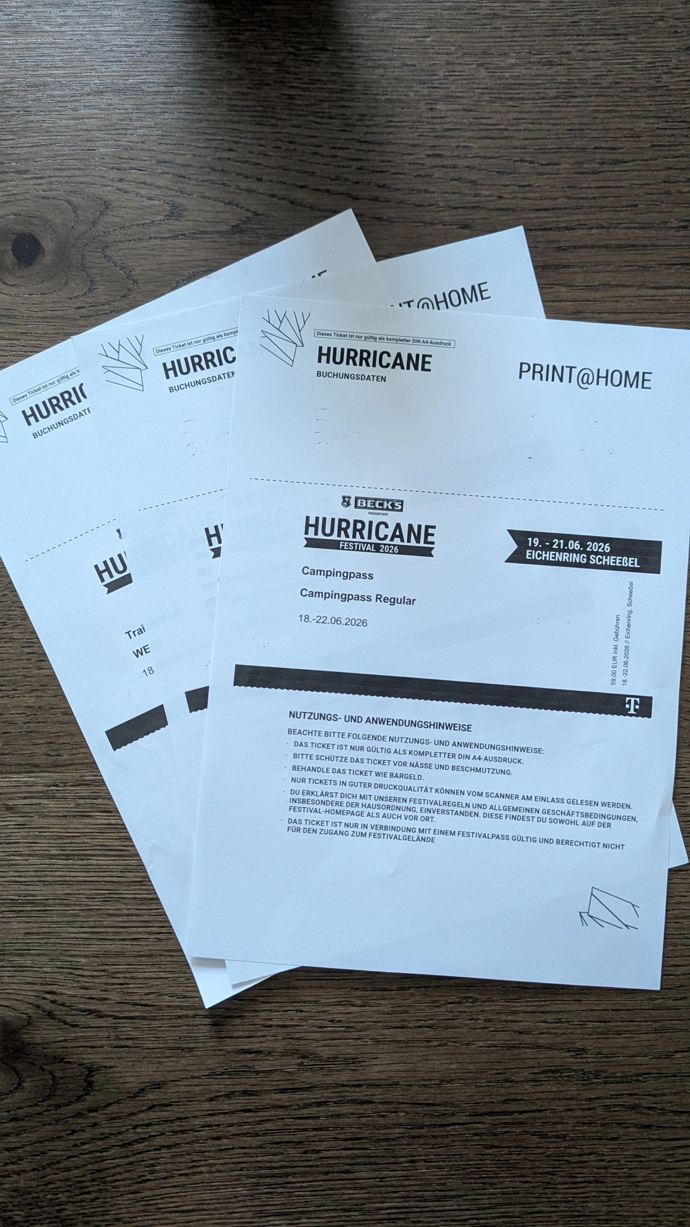 Print@home Tickets