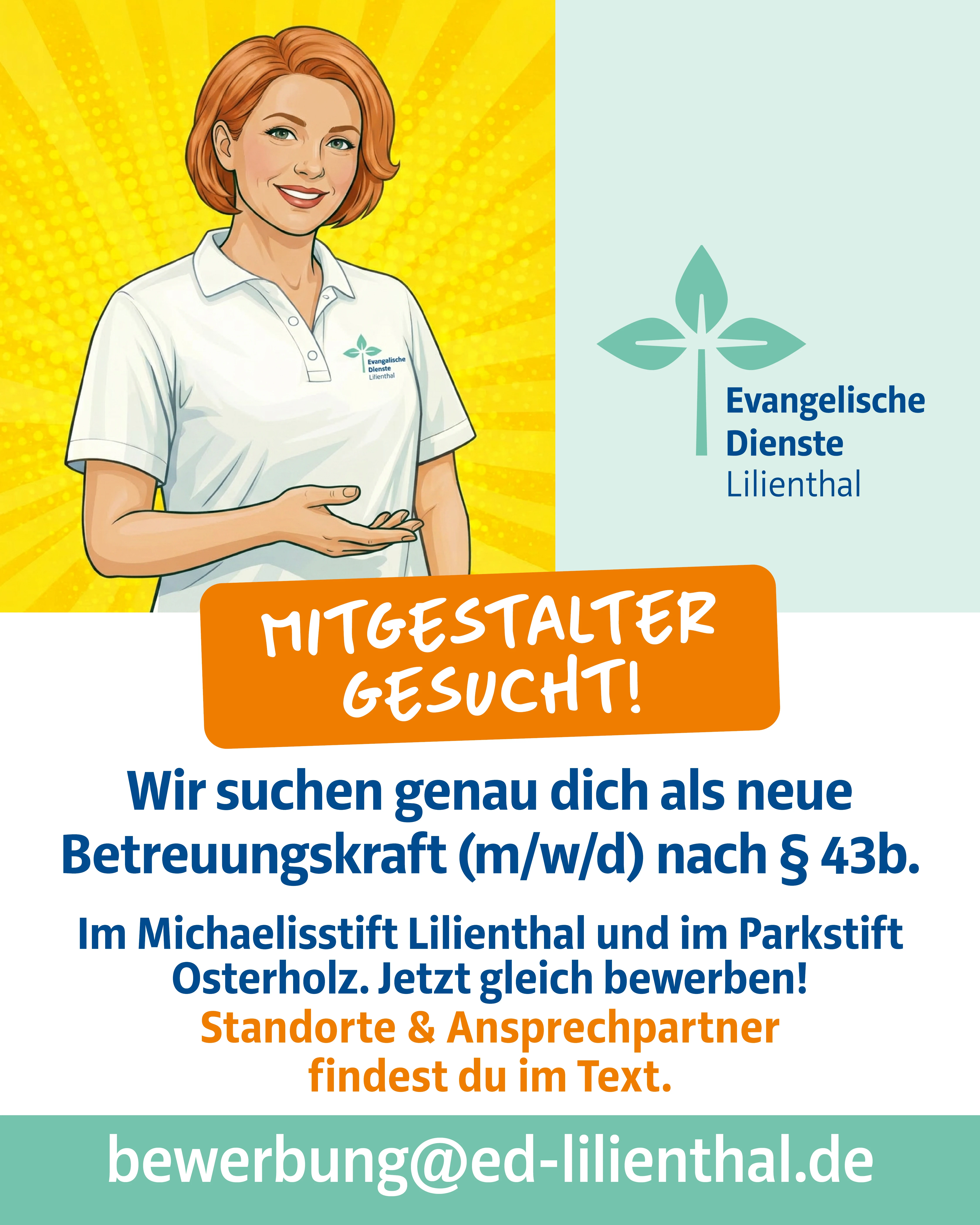 Anzeige Betreuungskraft (w/m/d)