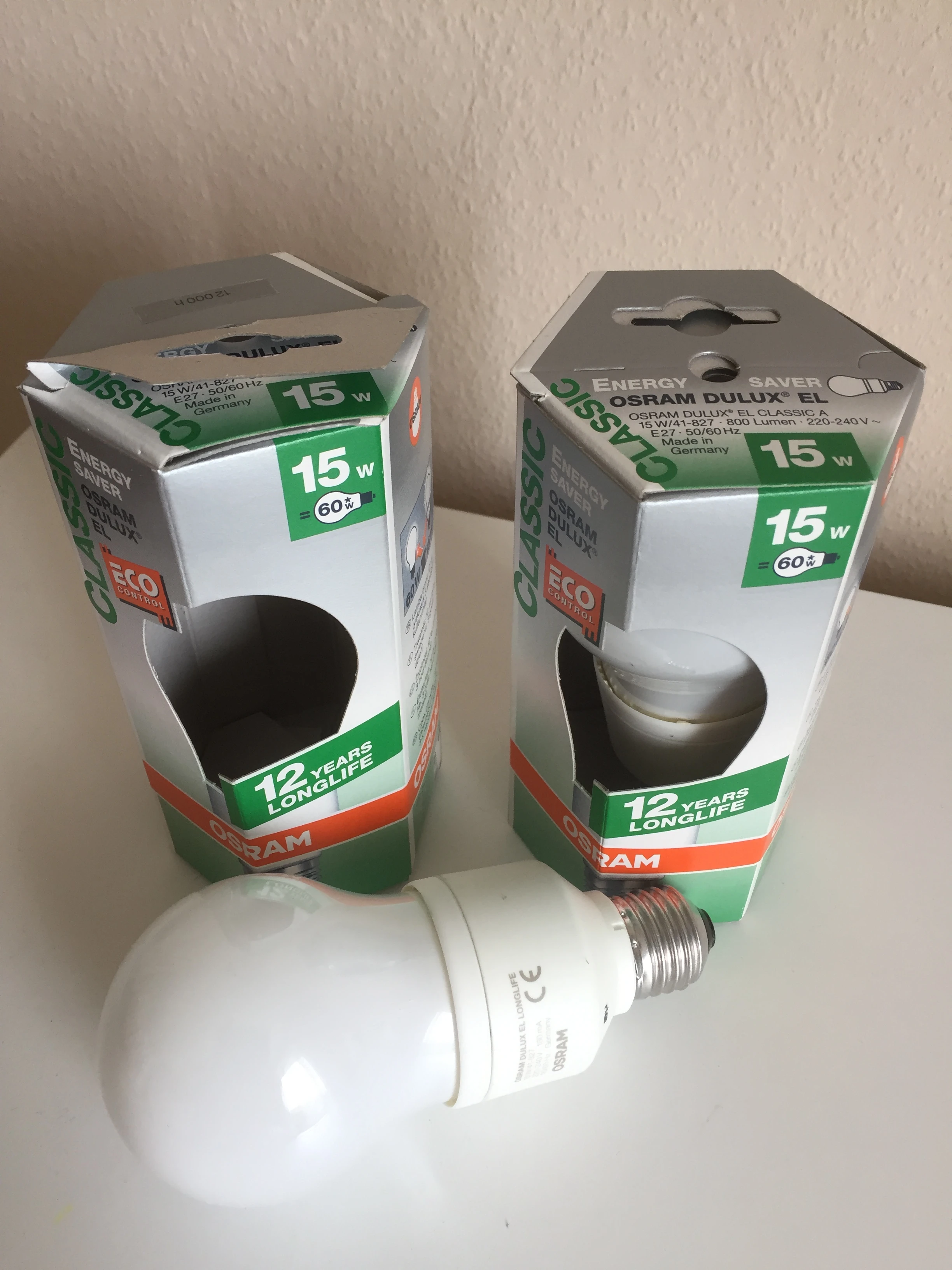 Energiesparlampe Osram DULUX EL -NEU- 