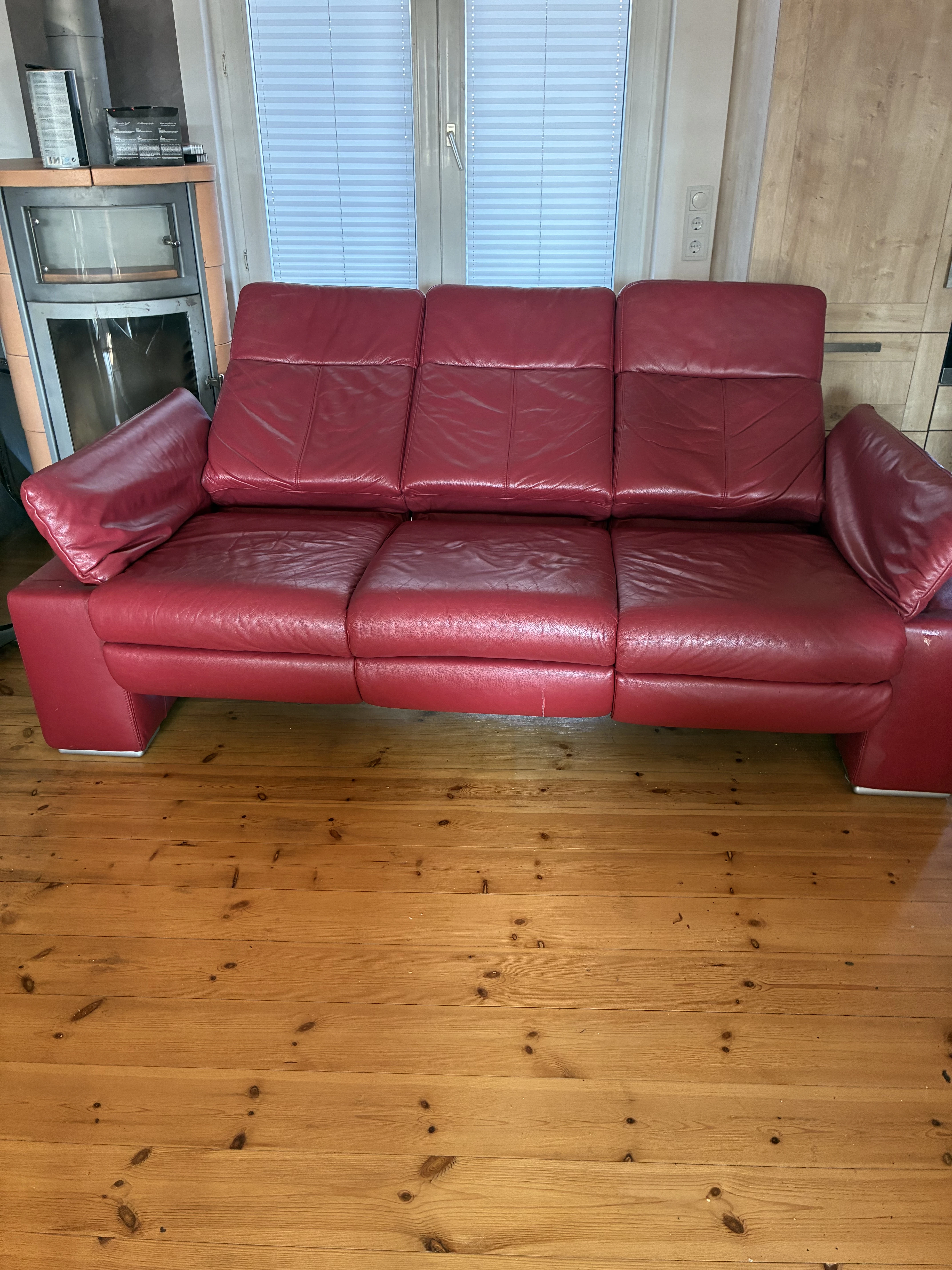 Ledersofa 