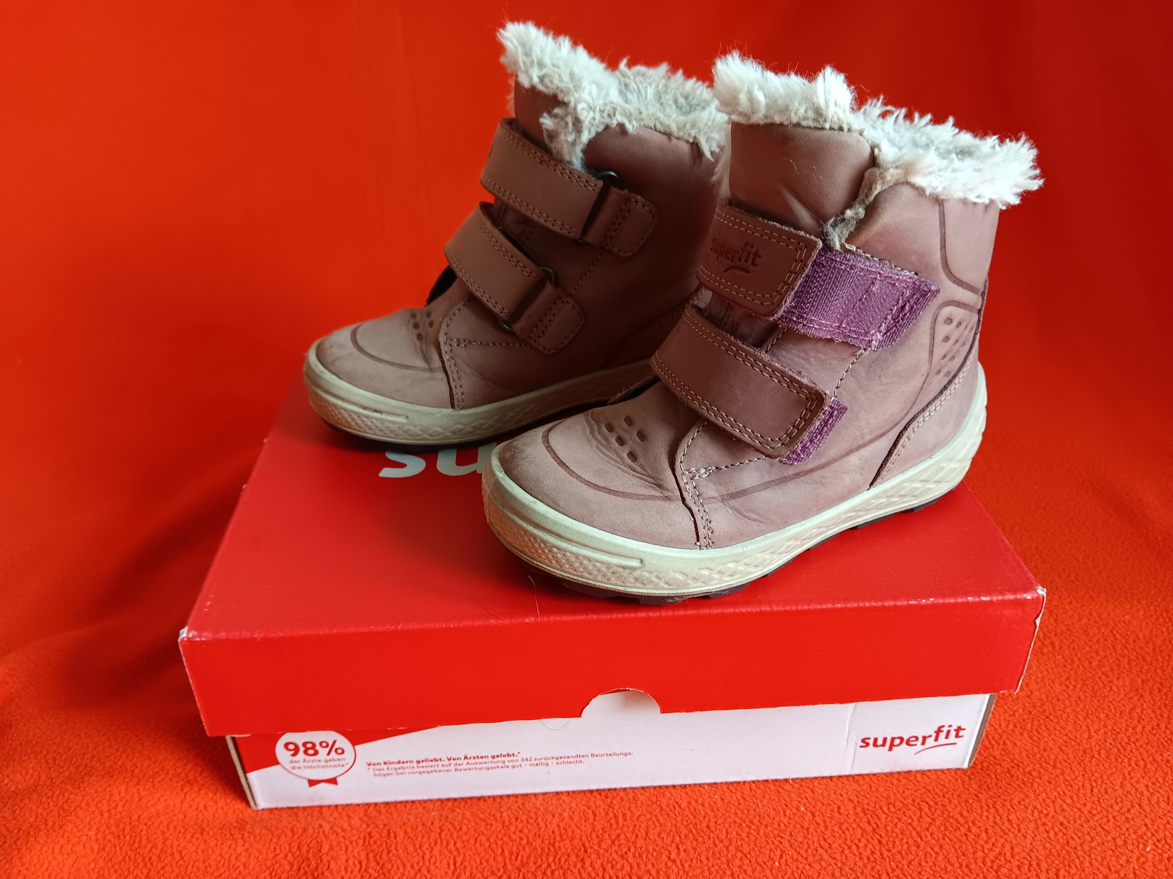 Superfit lila Winterstiefel Größe 25