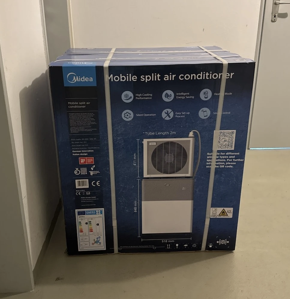 Midea PortaSplit in Originalverpackung