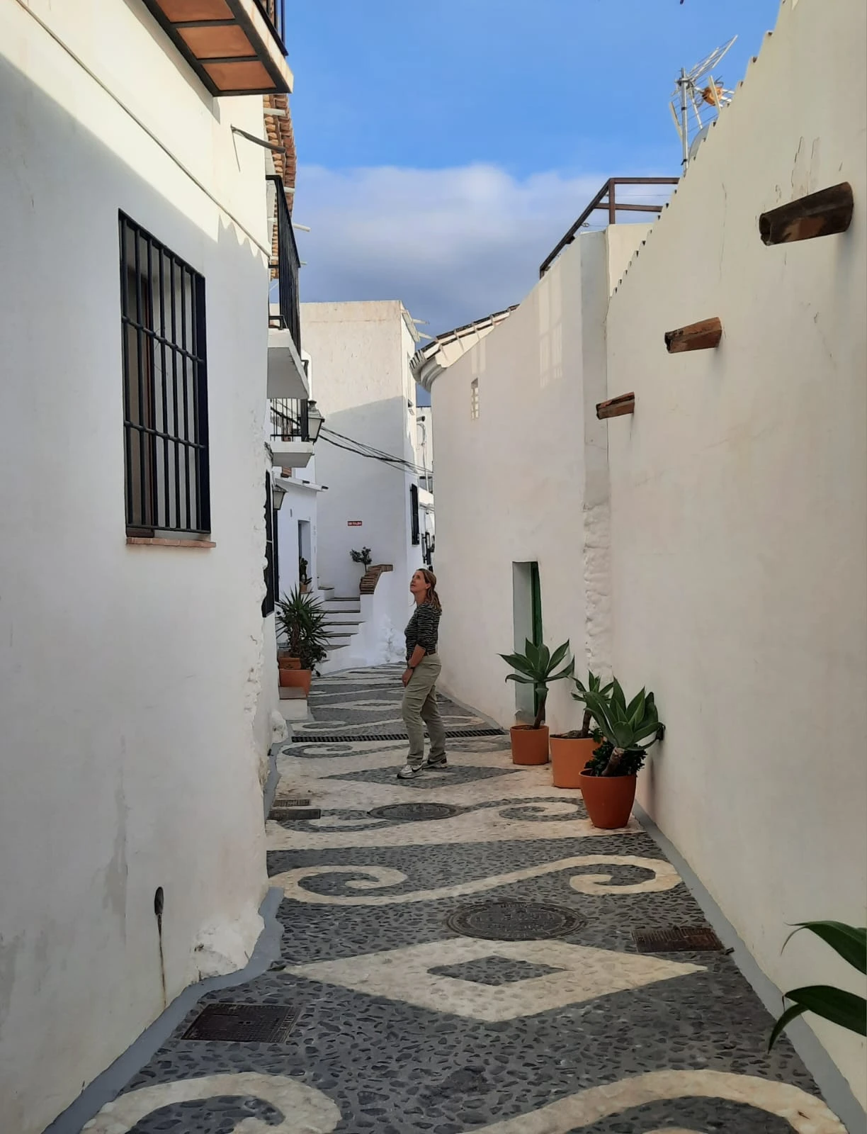 Gasse im Pueblo