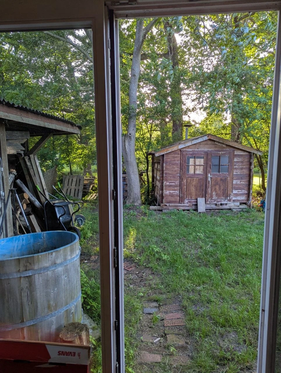 Holz und Projektecke
