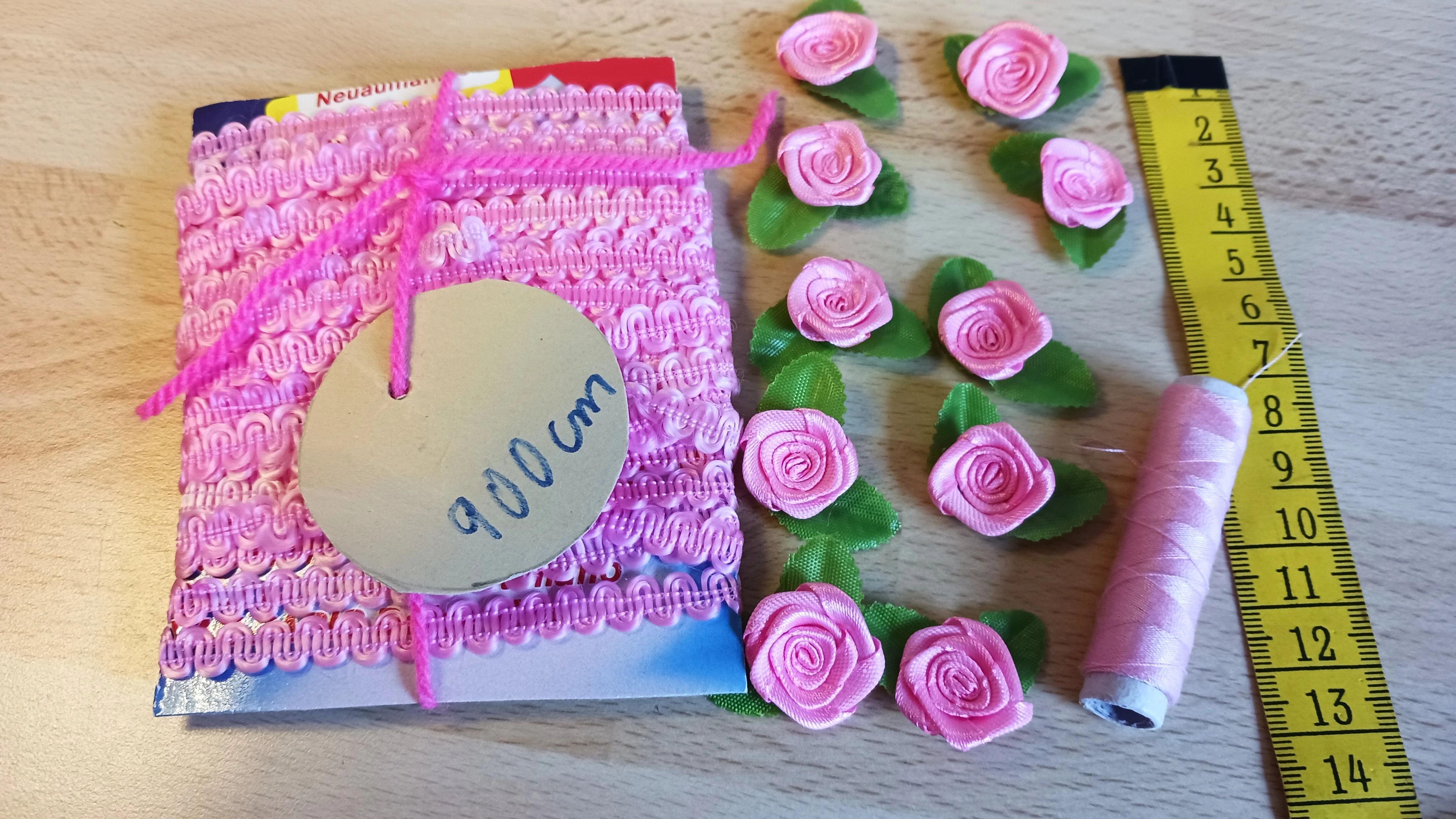 Nähpaket rosa,pink 1