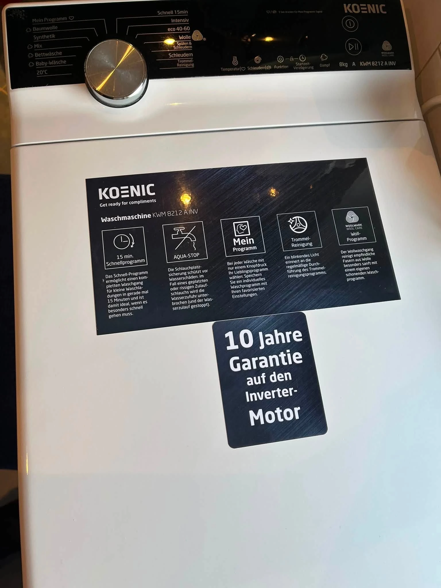 Ansicht von oben