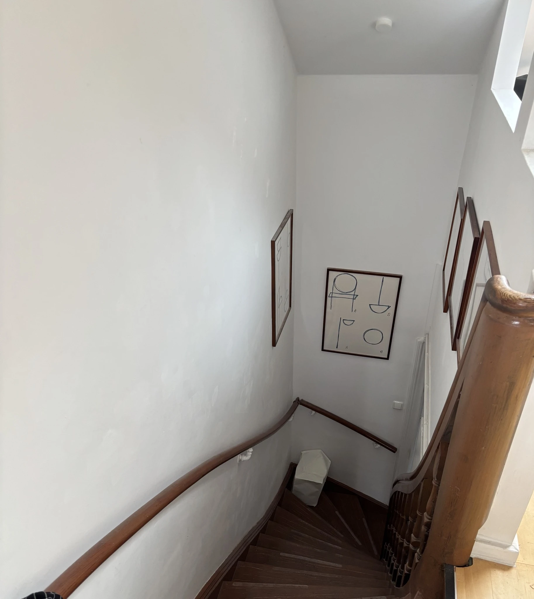 Treppe zur Wohnküche