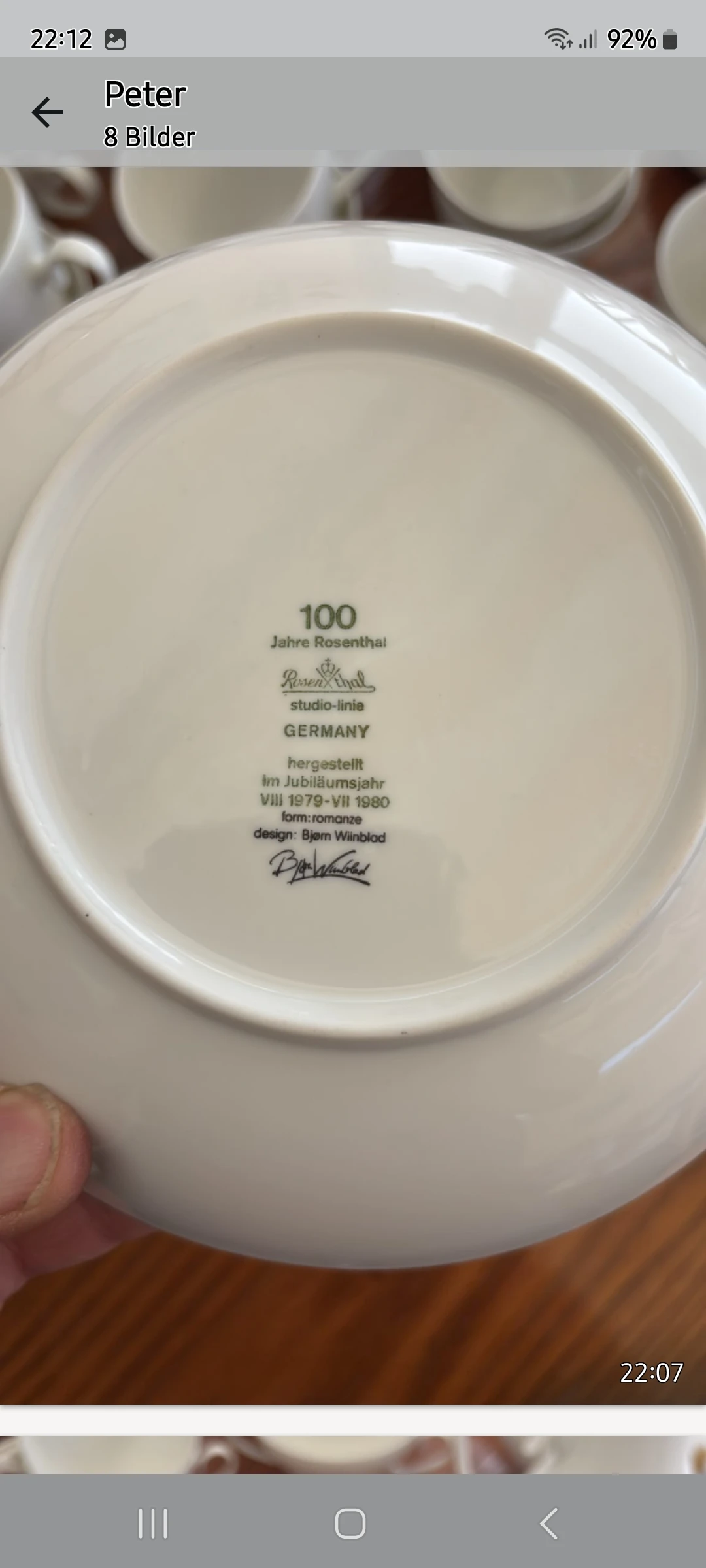 Rosenthal Beschreibung 