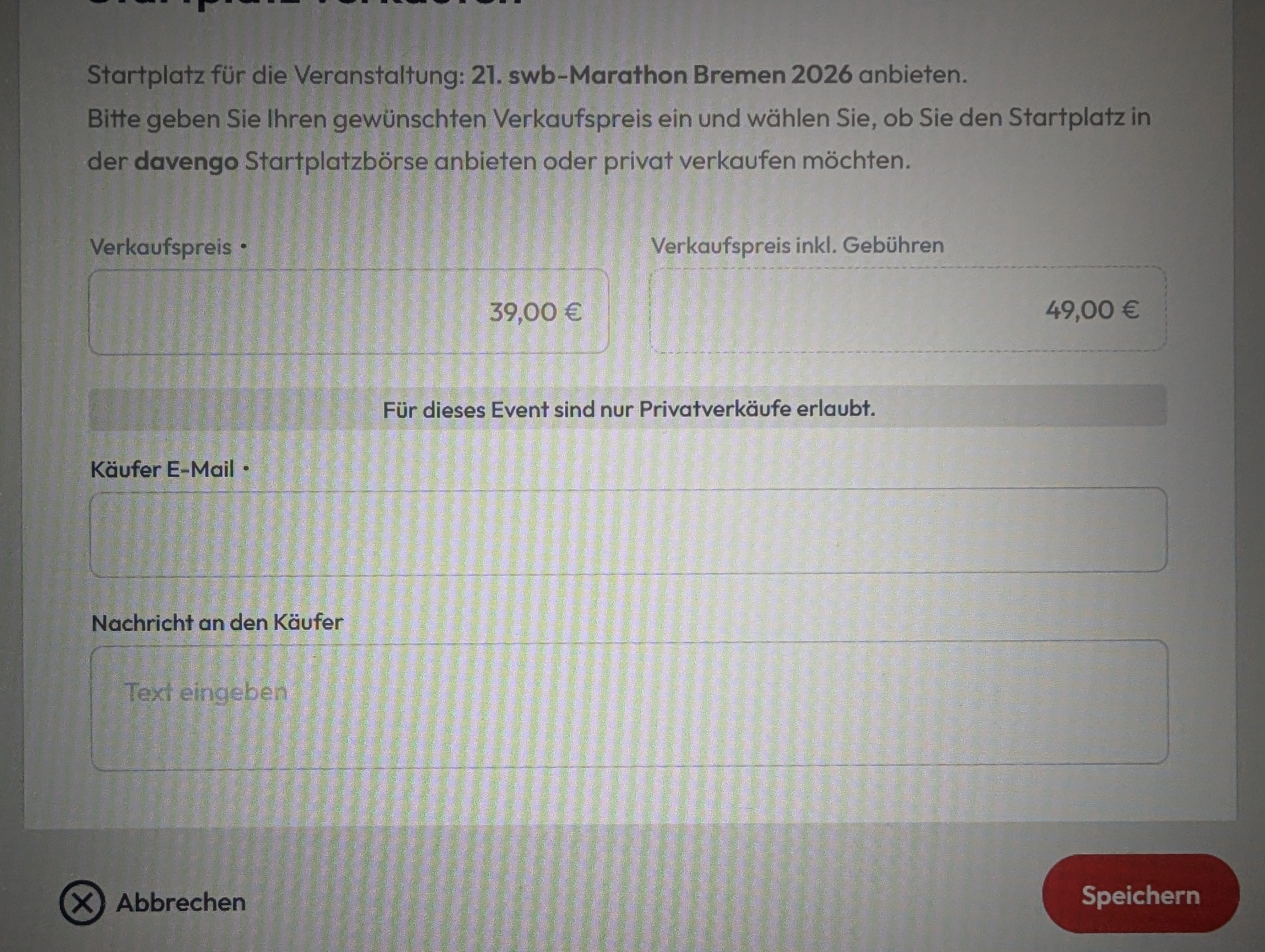 Verkaufspreis