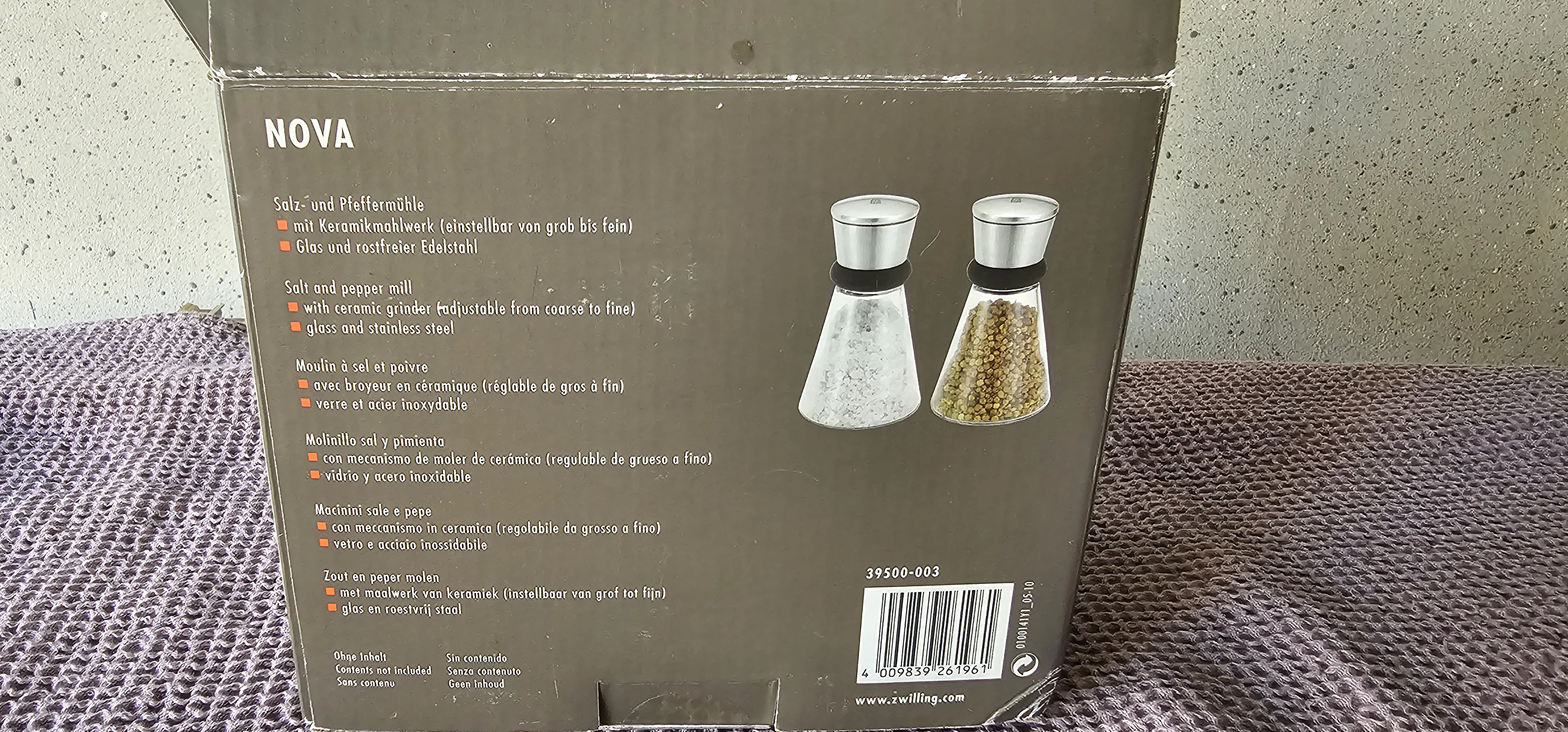 Neue Salz und Peffermühle