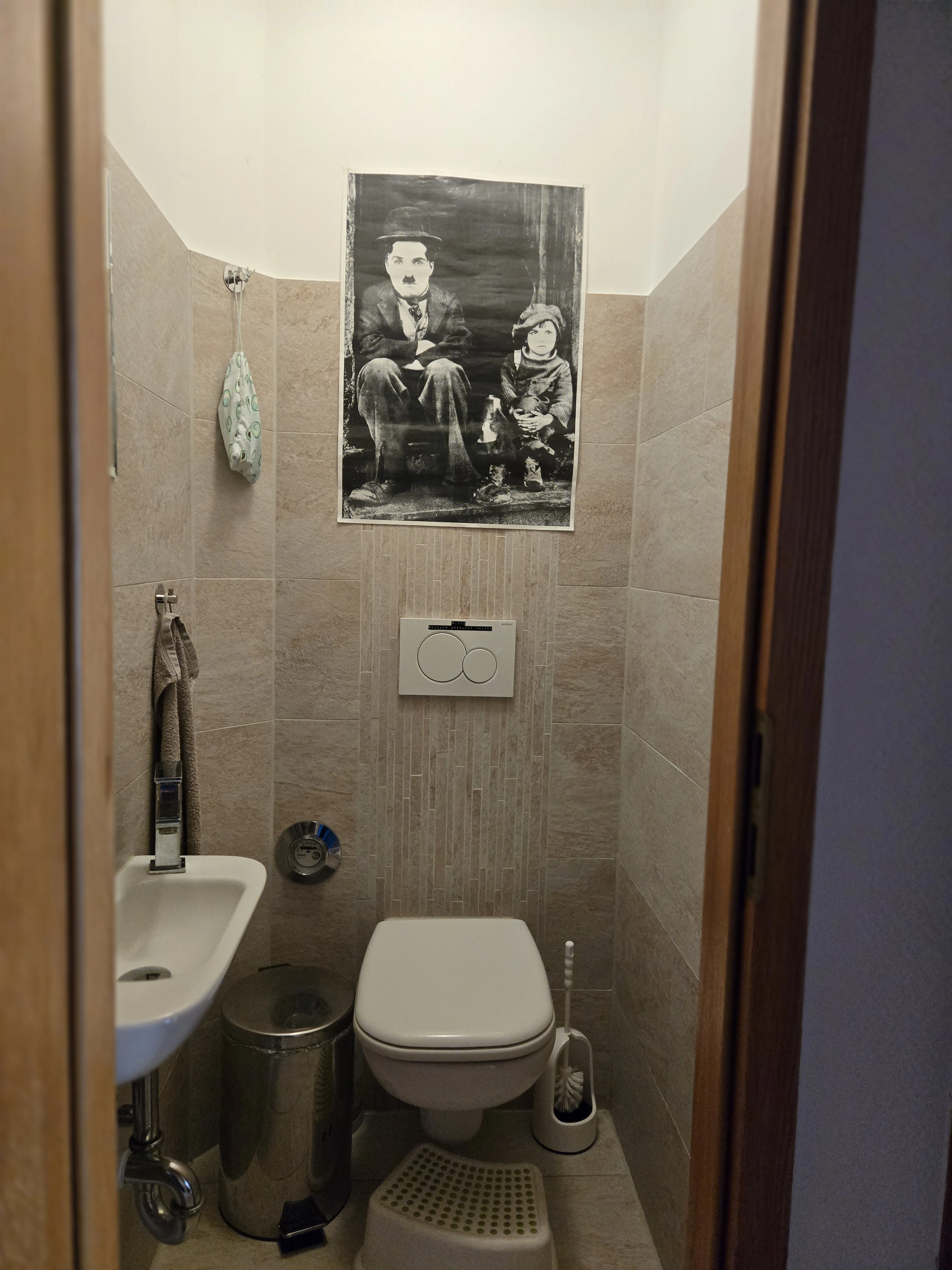 Auf jeder Etage separate Toilette