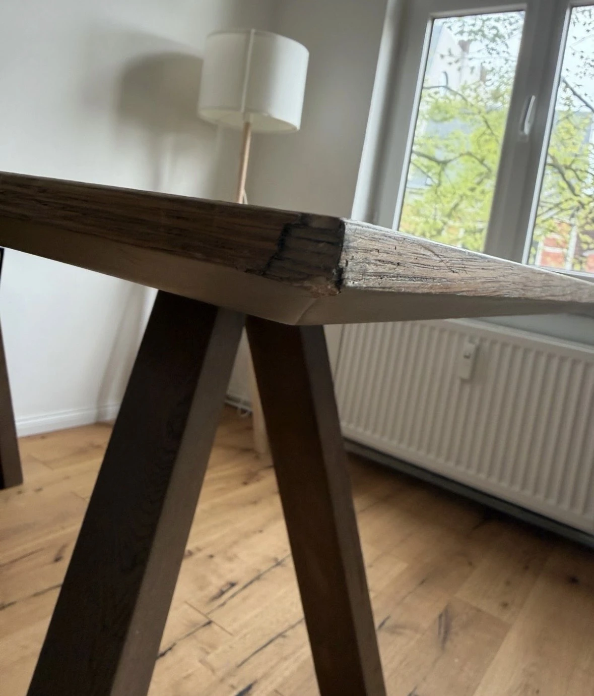 Kleine Beschädigung 