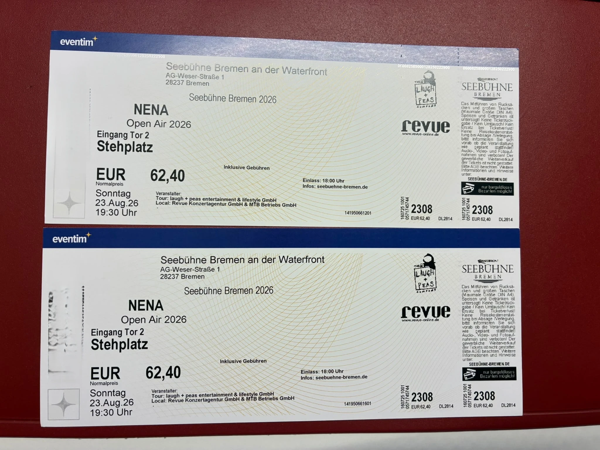 Ticket Nena