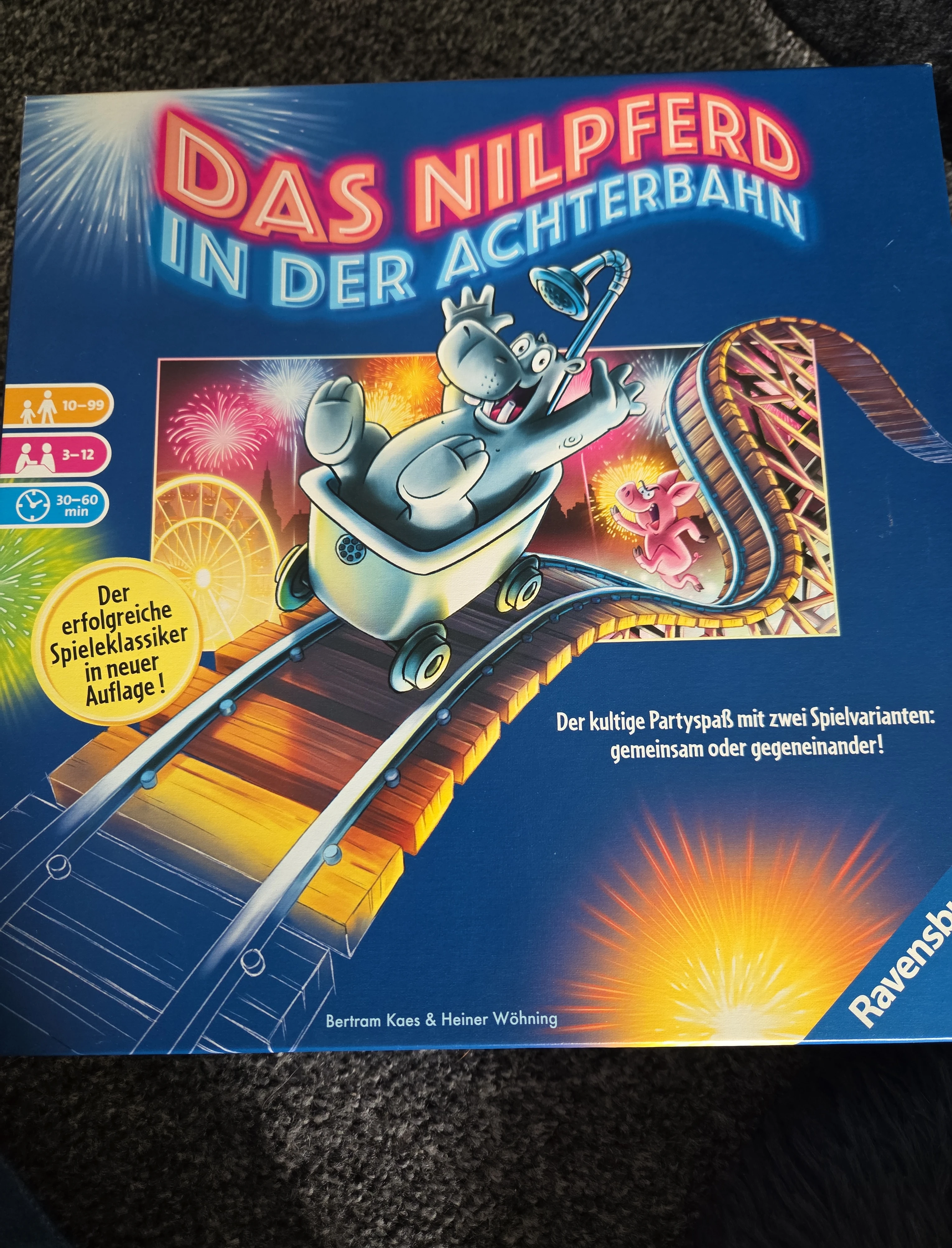Das Nilpferd in der Achterbahn