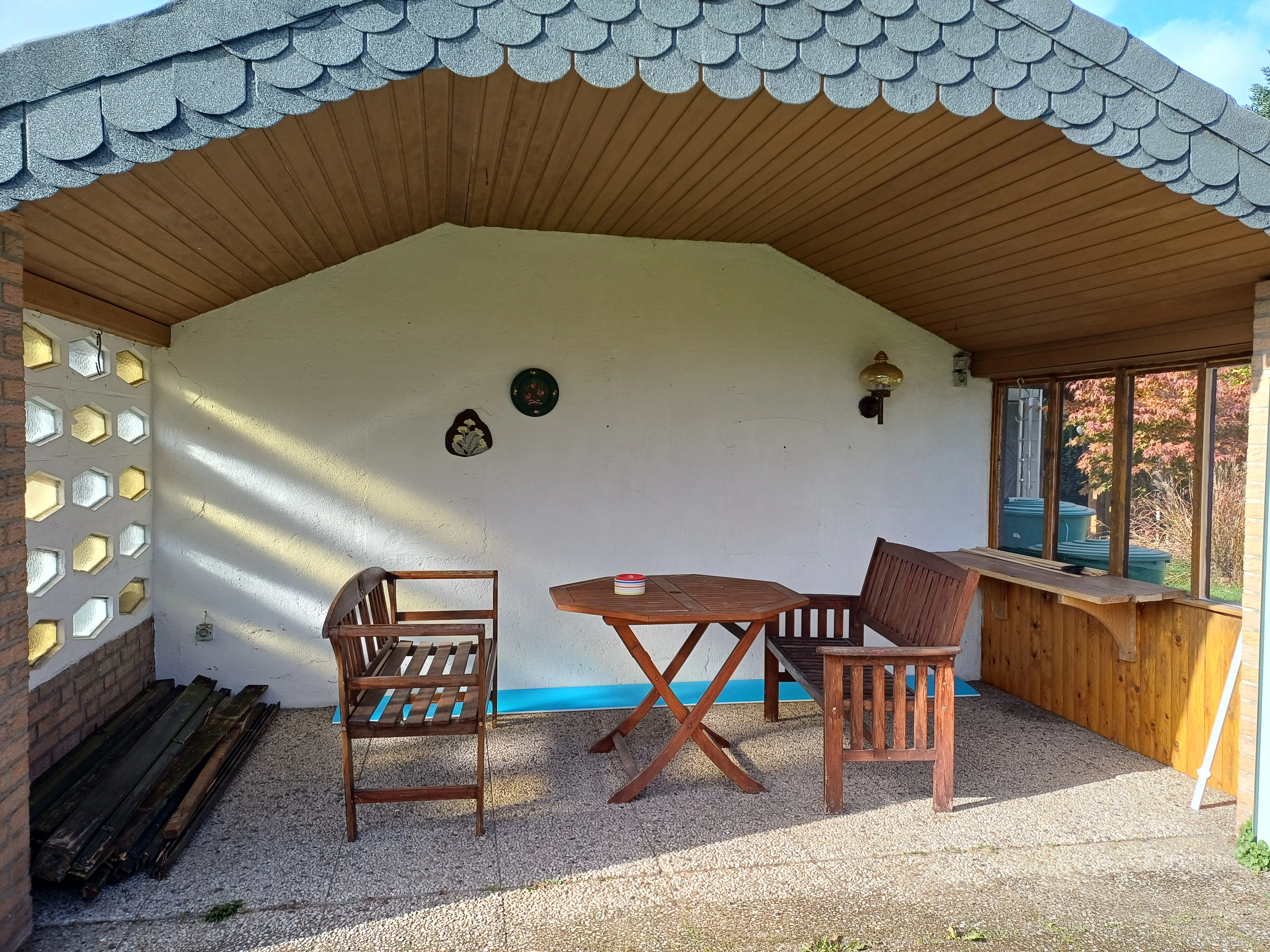 Rückseite Garage