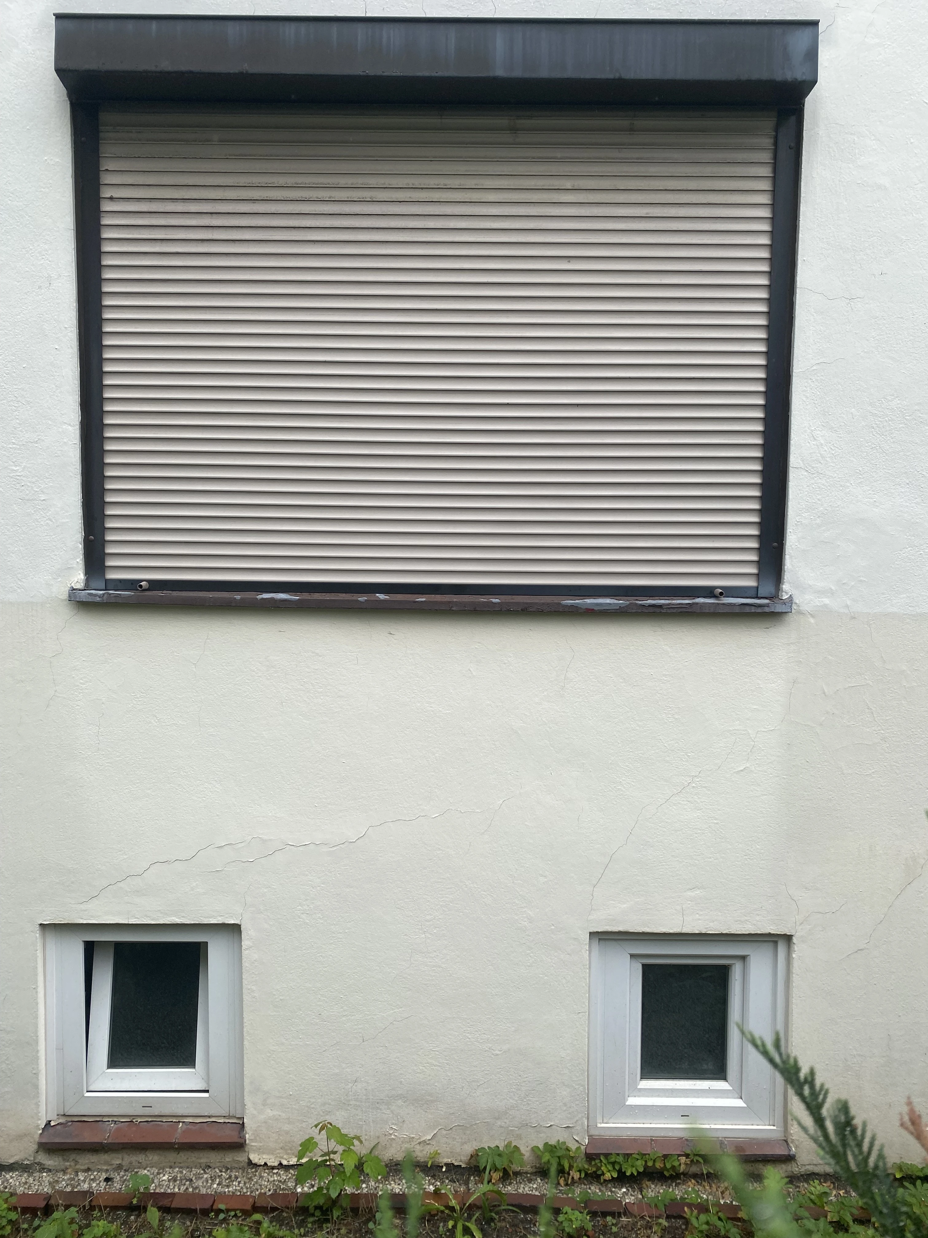 außenliegenden Rollladen