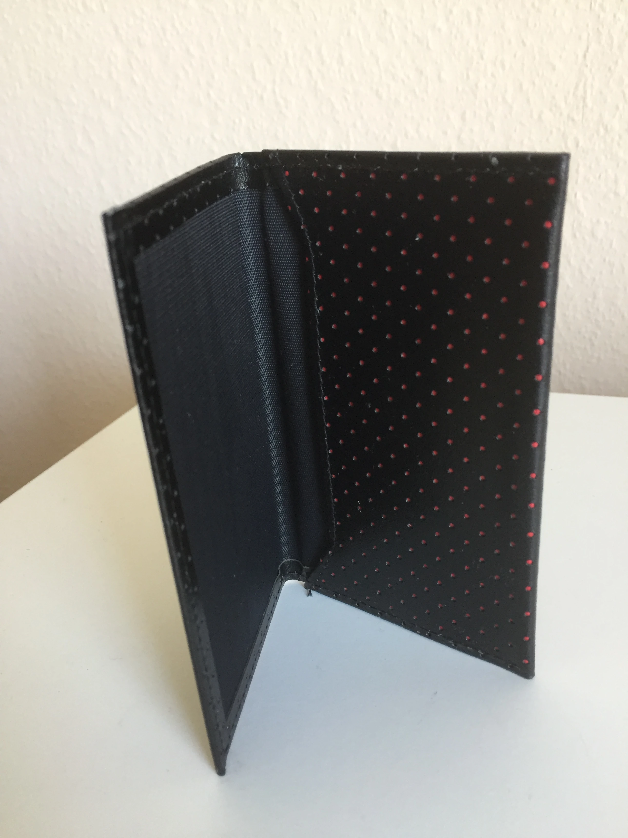 Luxuriöses Visitenkarten-Etui, Leder -NEU- 