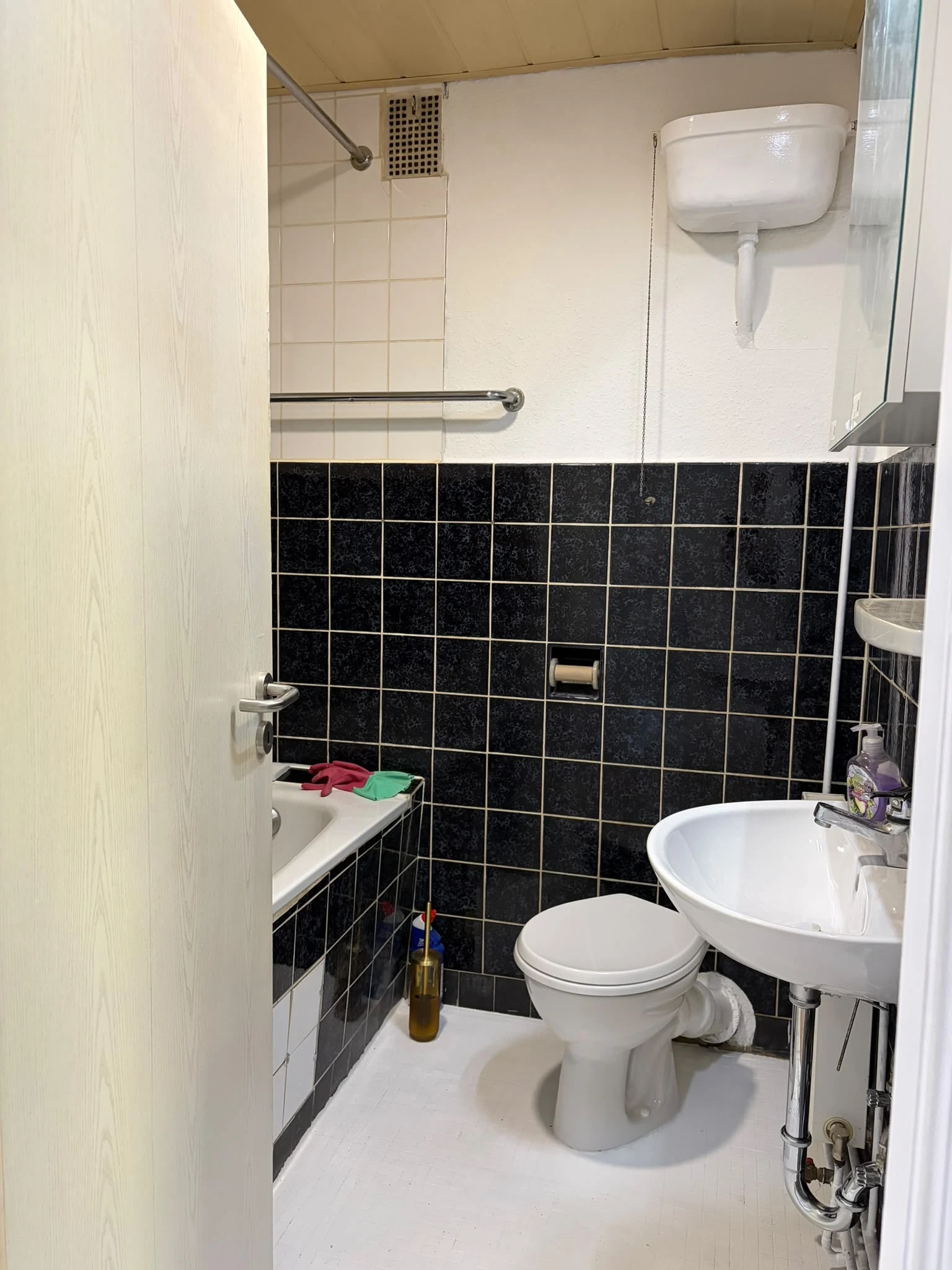 Toilette neu