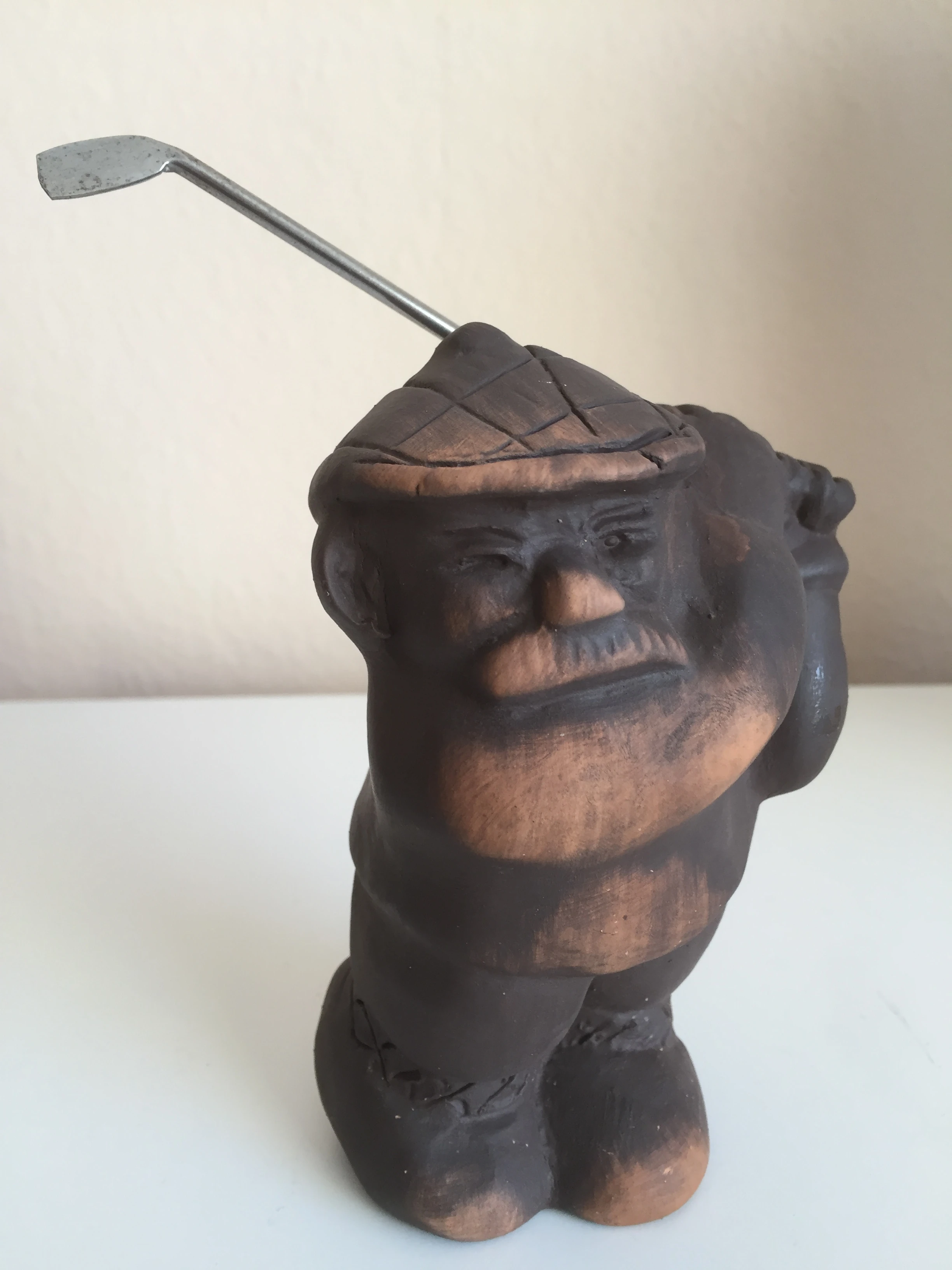 Hallo Golffreunde - Golf-Trophäe u. Golfbälle 