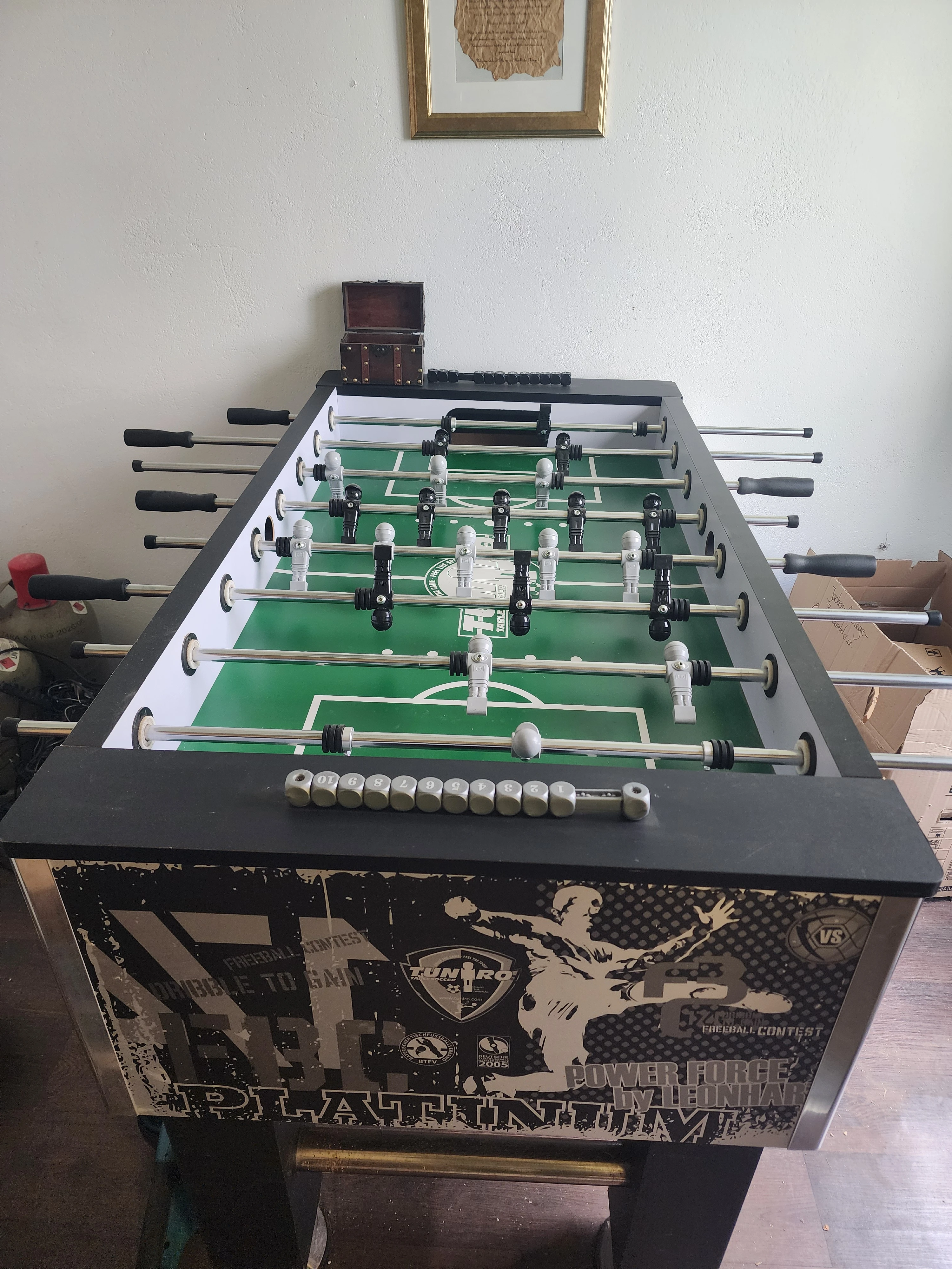 Kicker von vorne