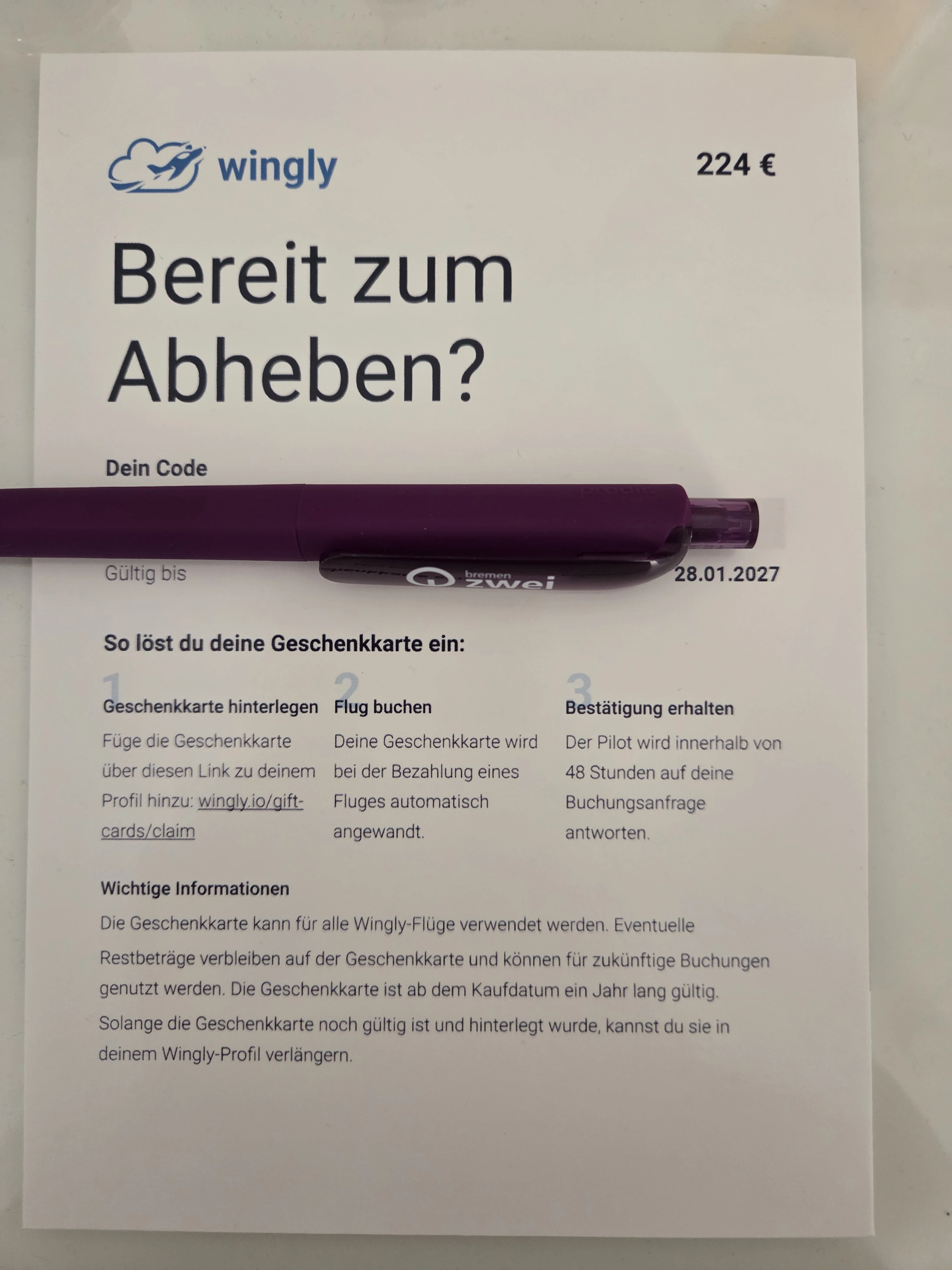 Gutschein 