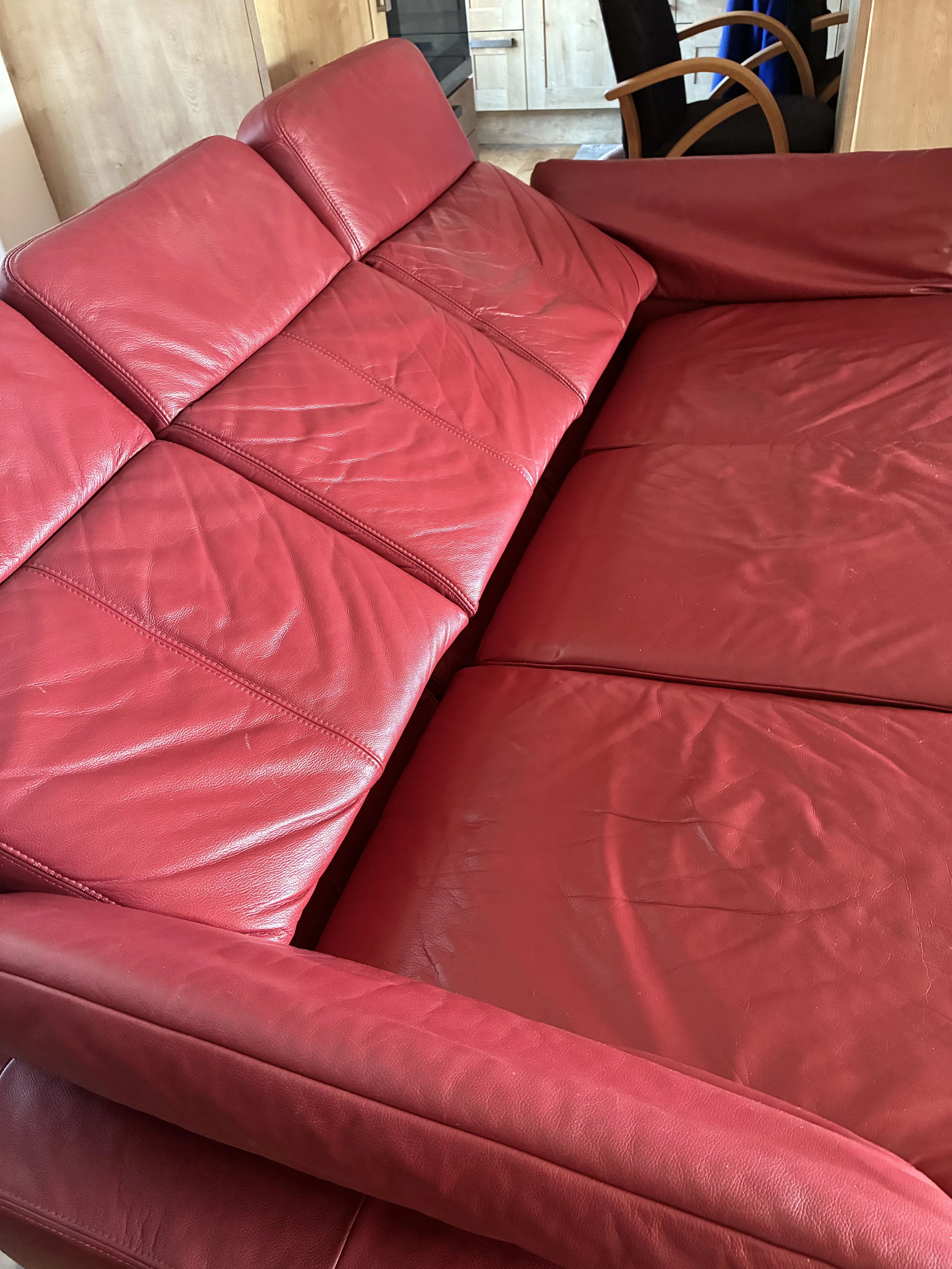 Ledersofa 