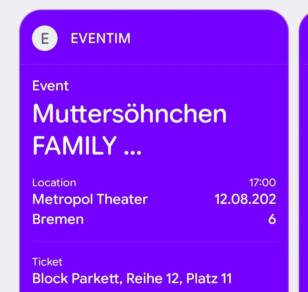 Ticket 1