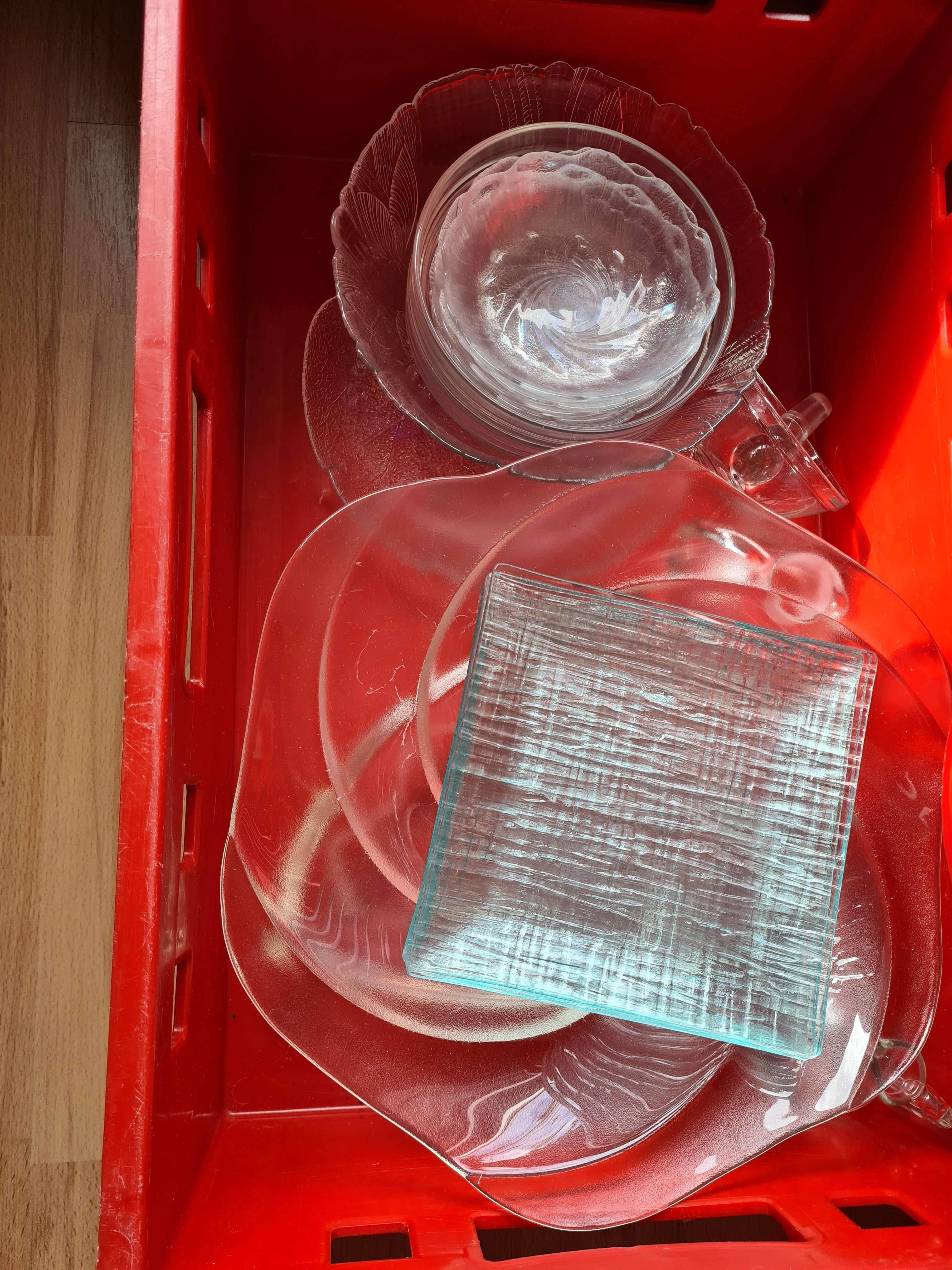 Glasschalen/-teller