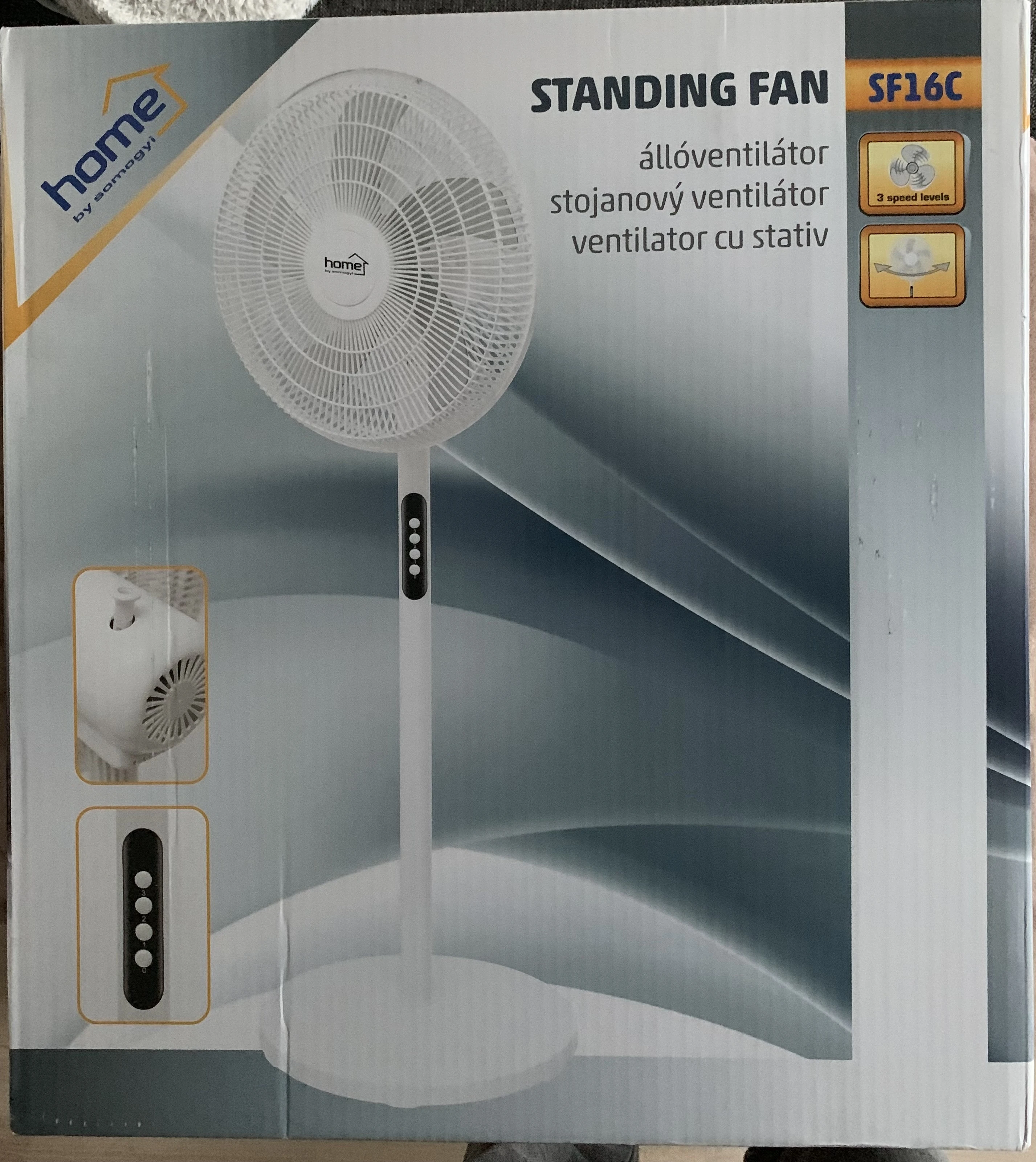 Standventilator, 3stufig, (neu)