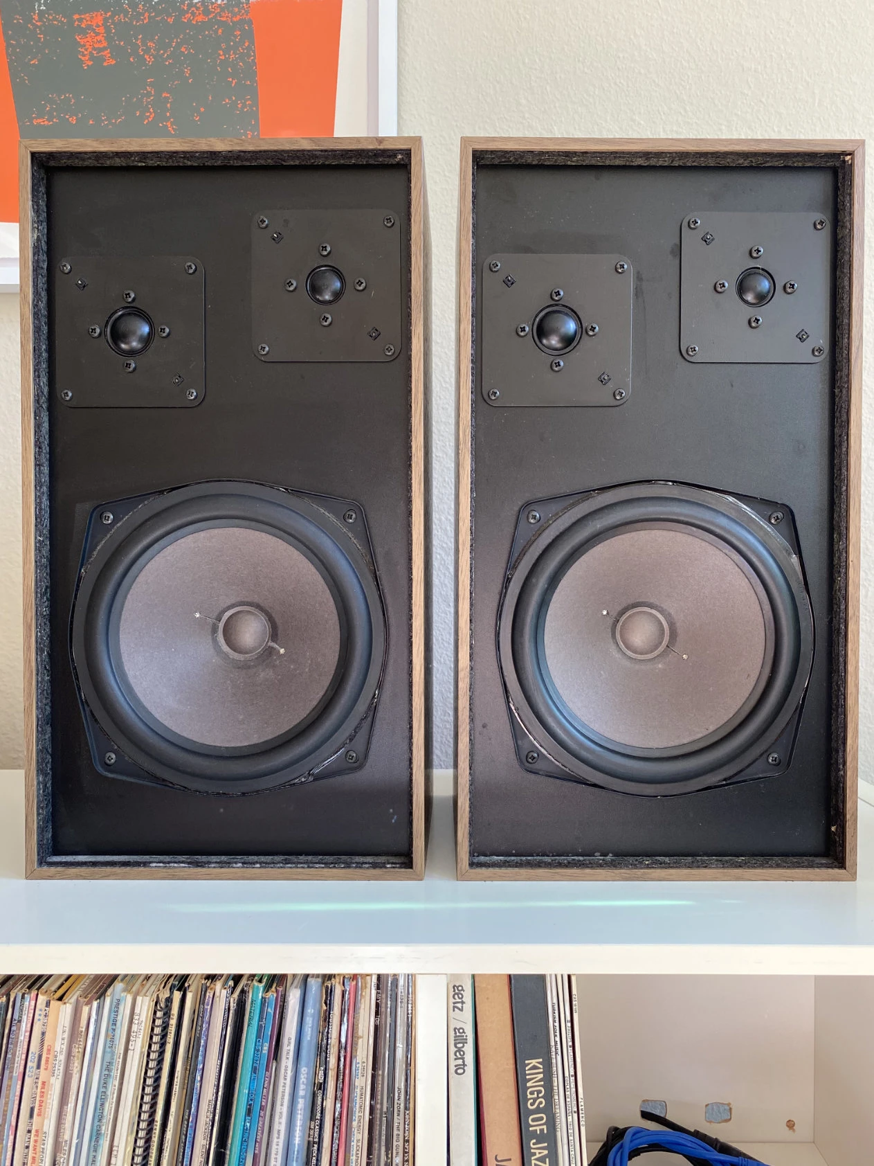 Heco Boxen ohne Abdeckung