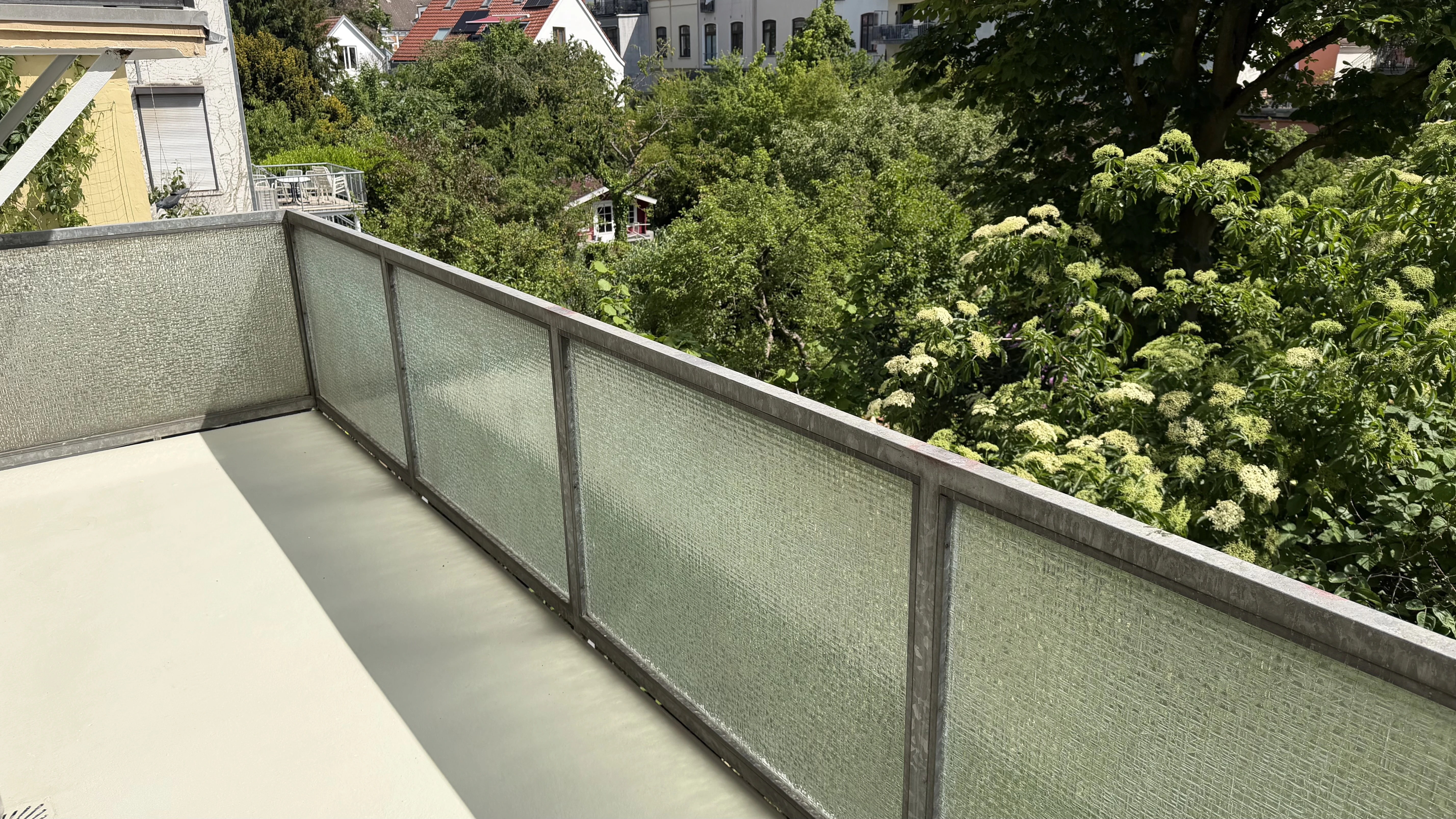 Balkon überdacht