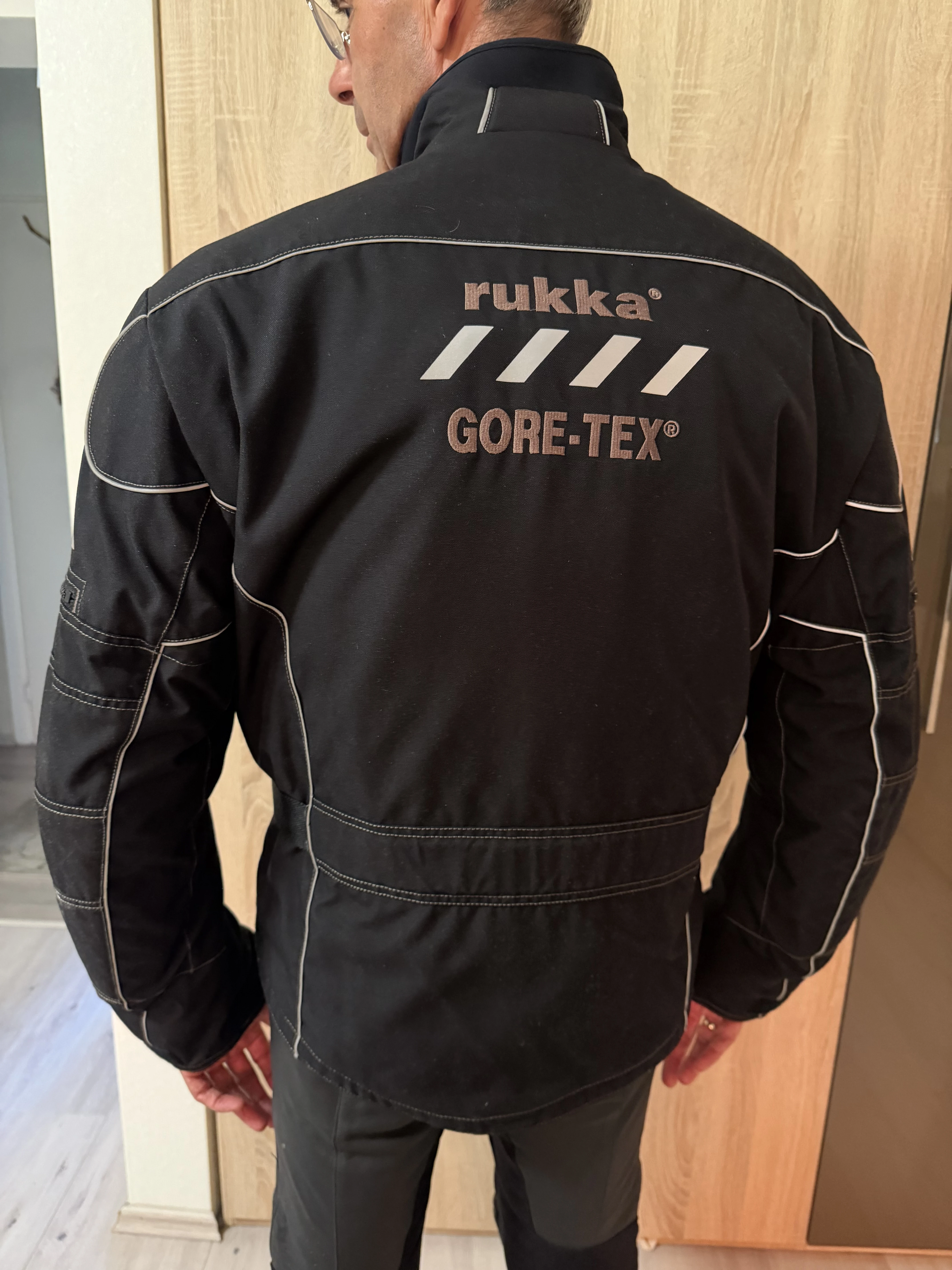 Rukka Motorradjacke, hinten.