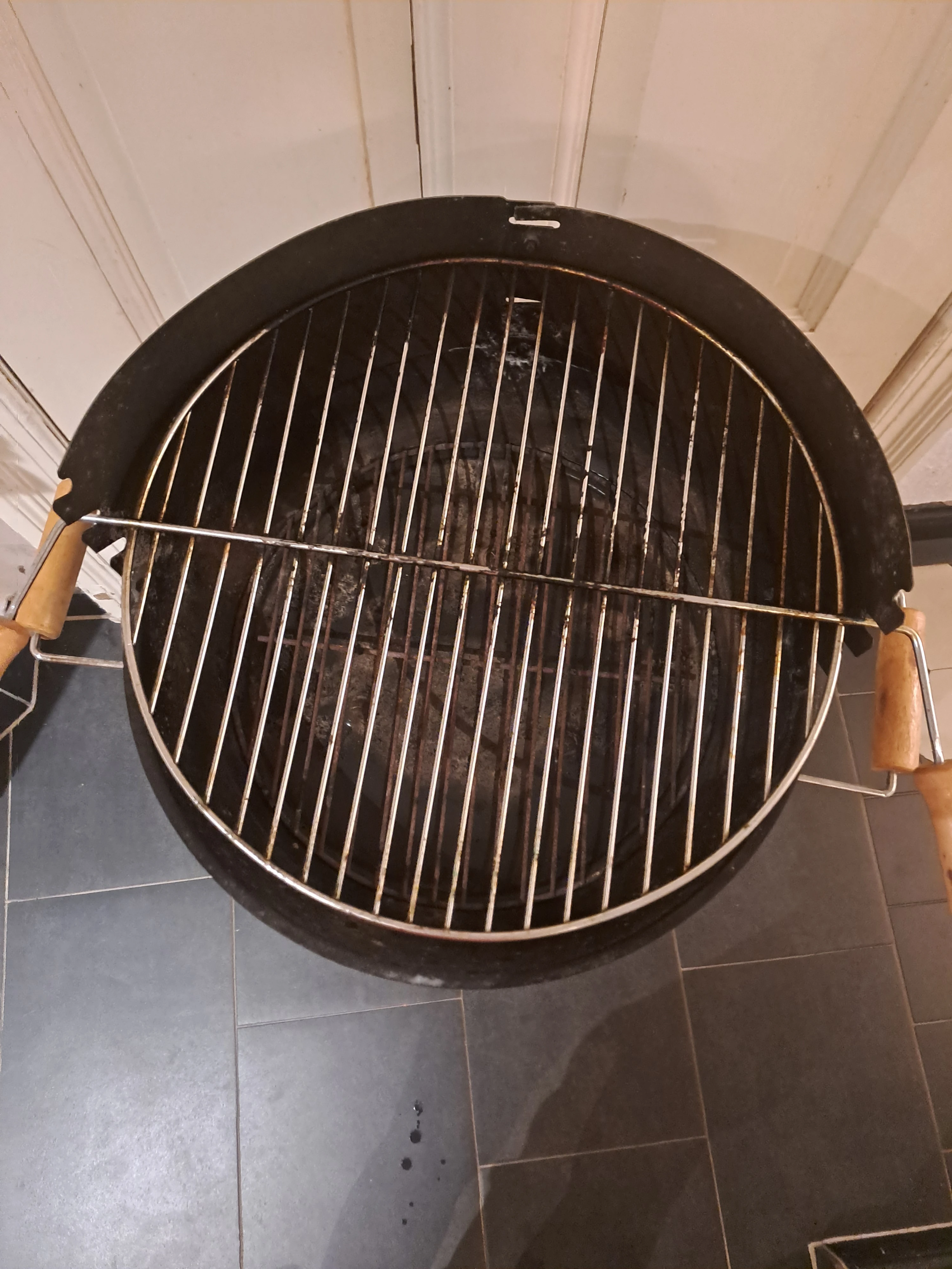 Grill von oben