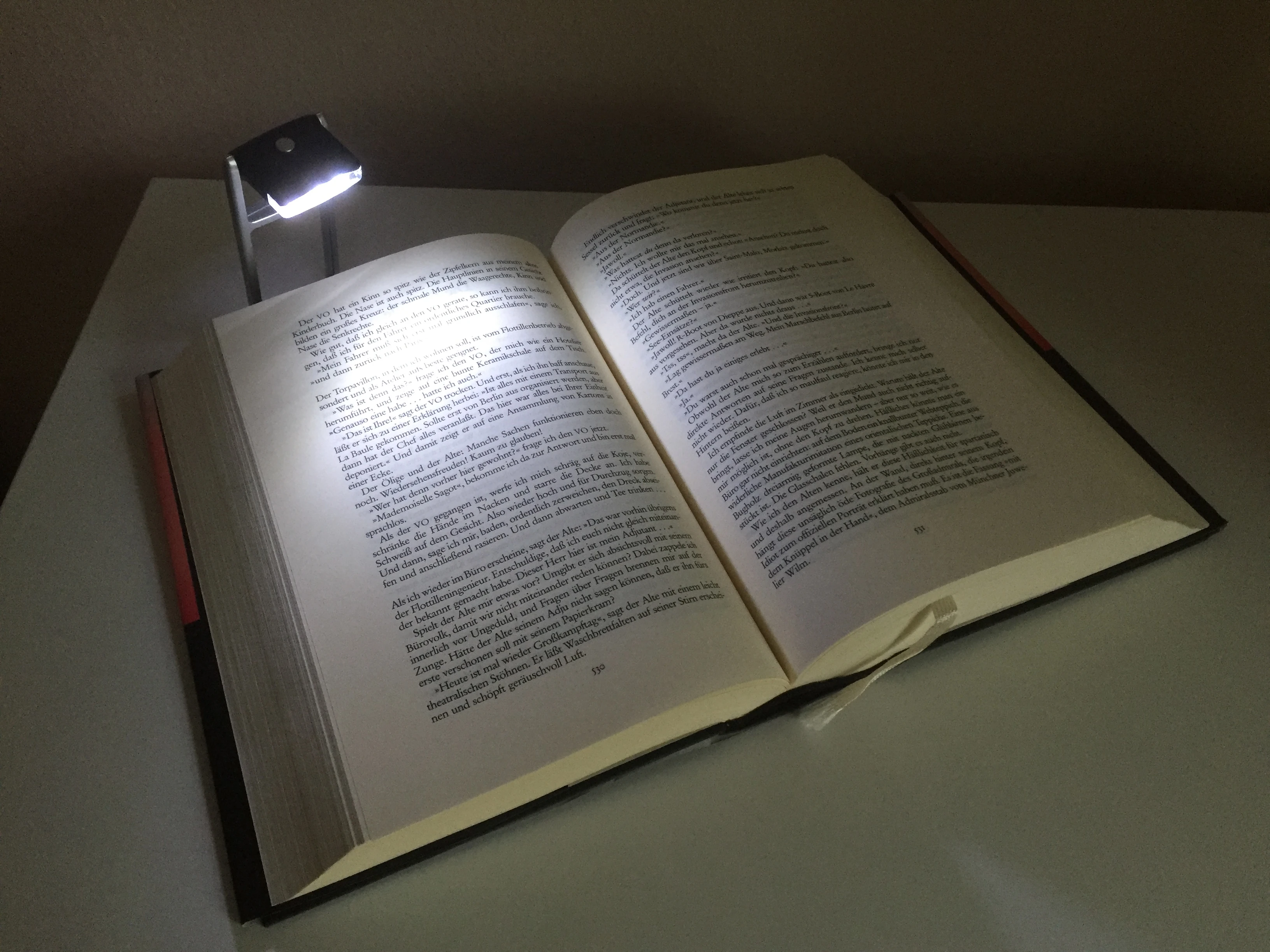 LED Buch- / Leselampe 