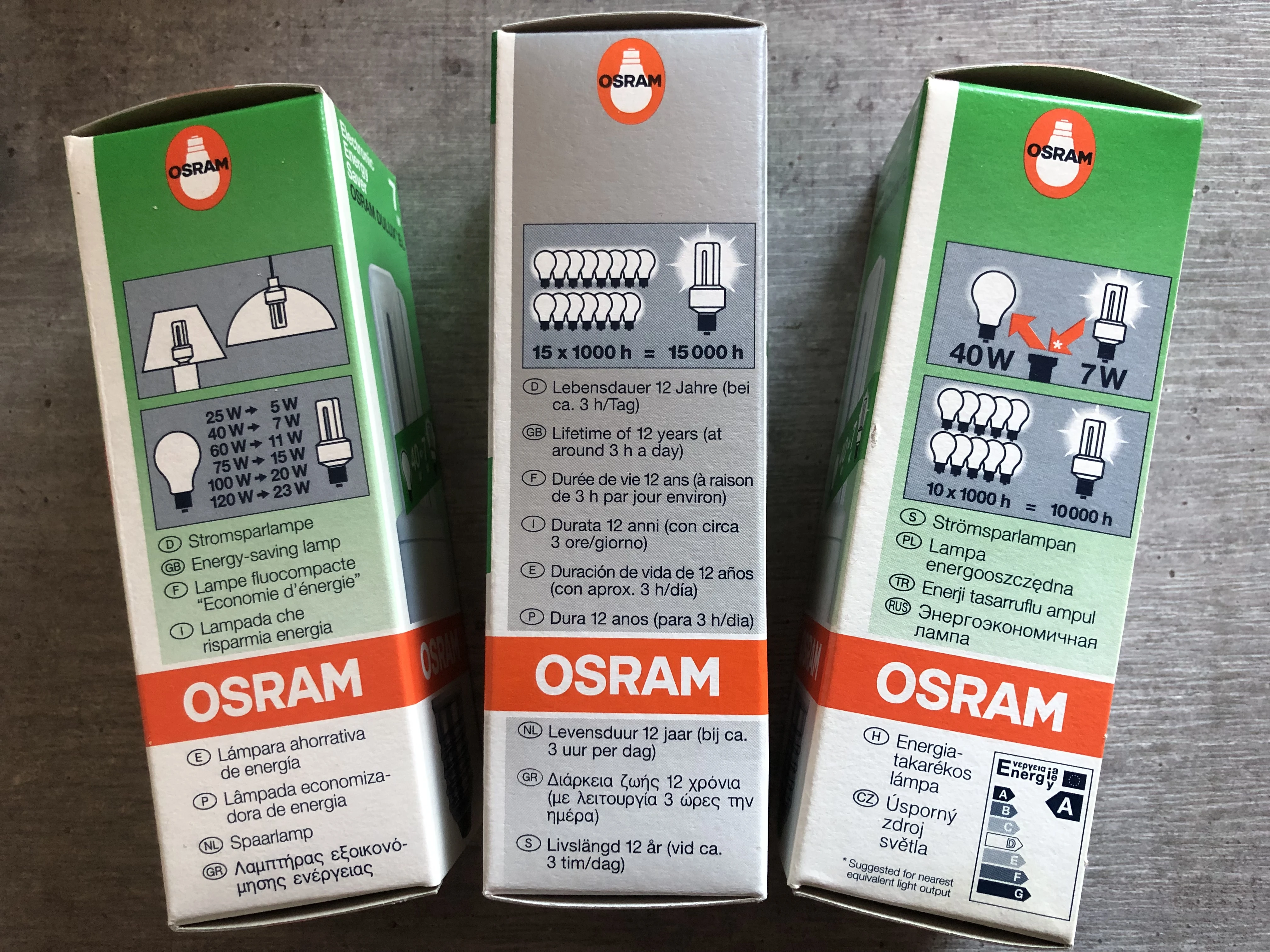 Osram Energiesparlampe DULUX EL -NEU-  