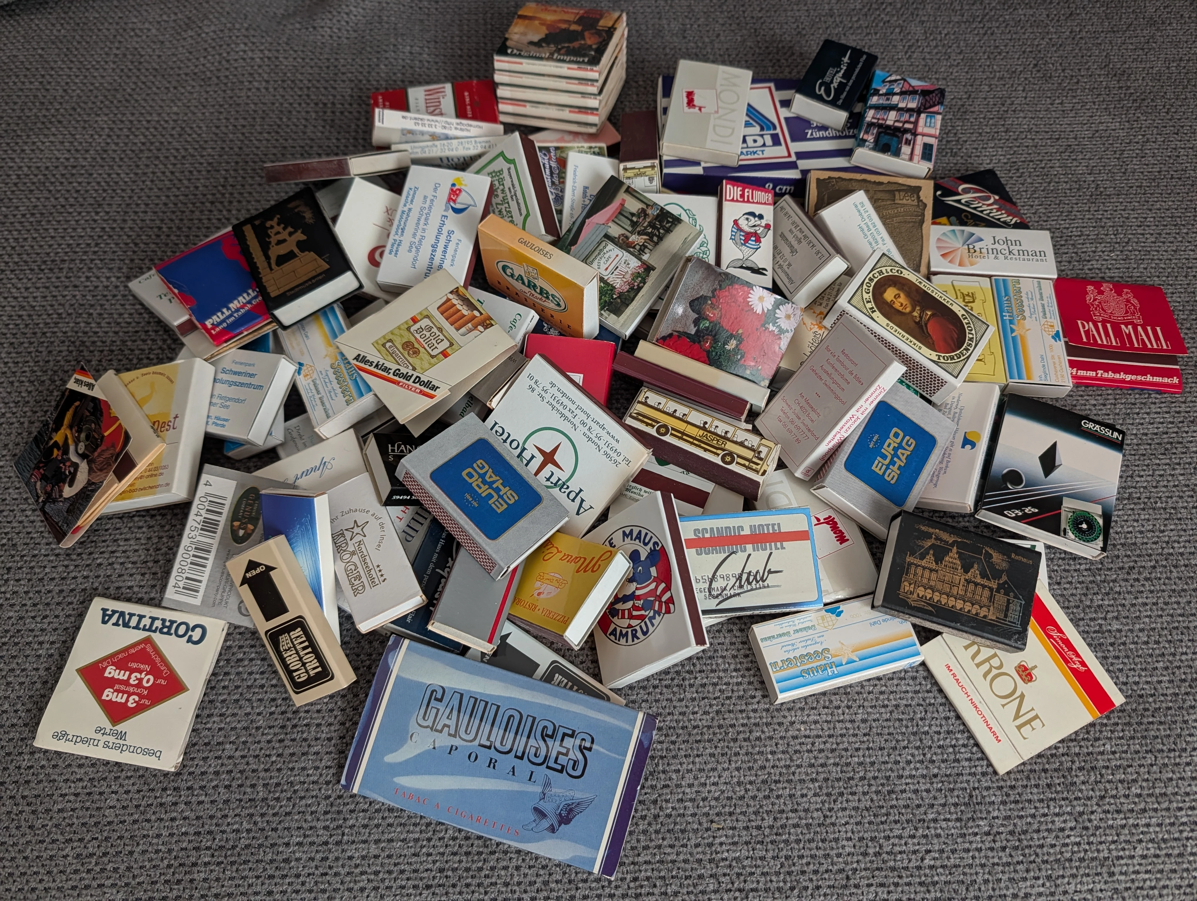Streichholzschachtel Sammlung