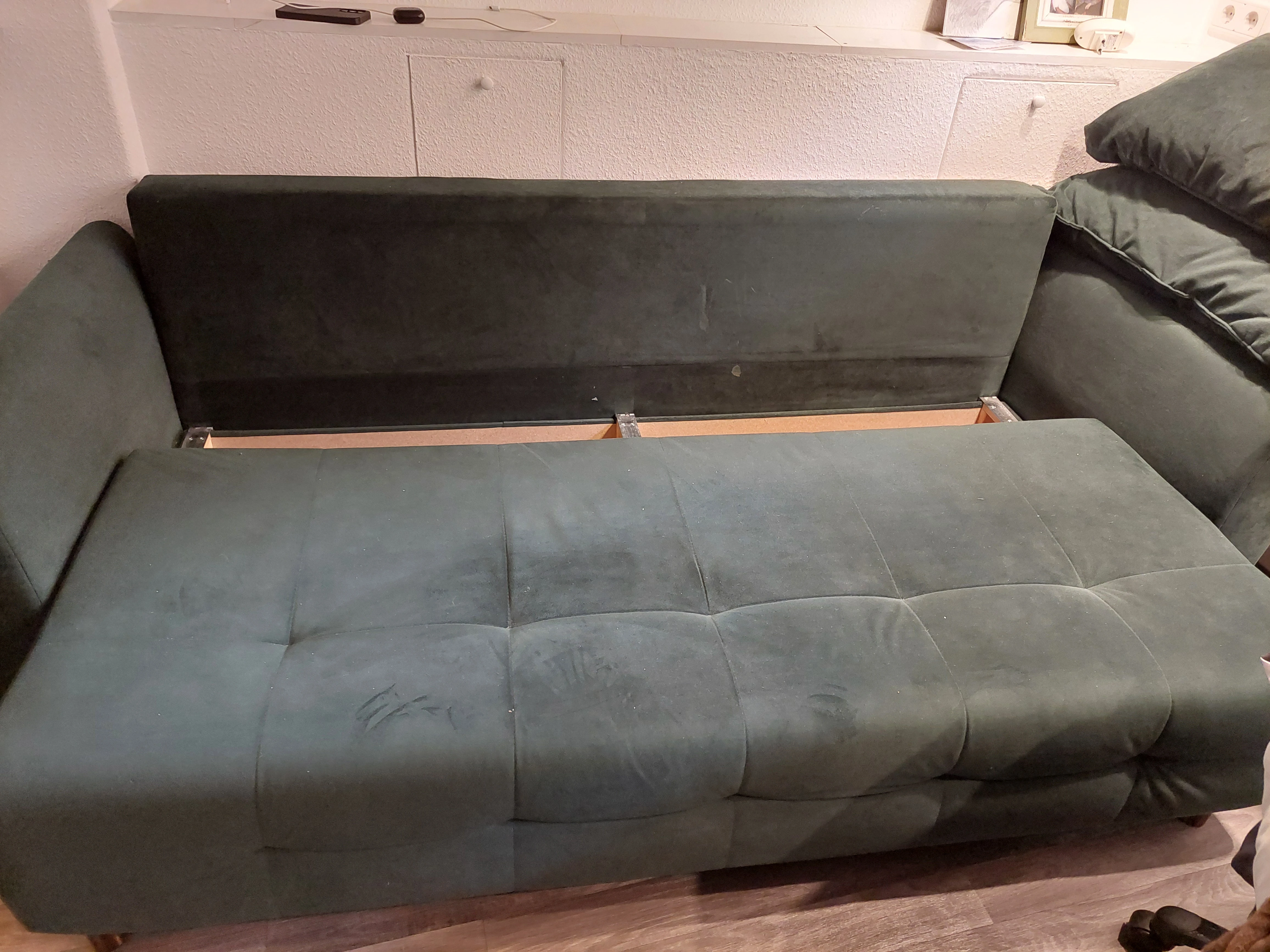 Umwandlung zum Bett