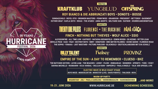 Hurricane Lineup