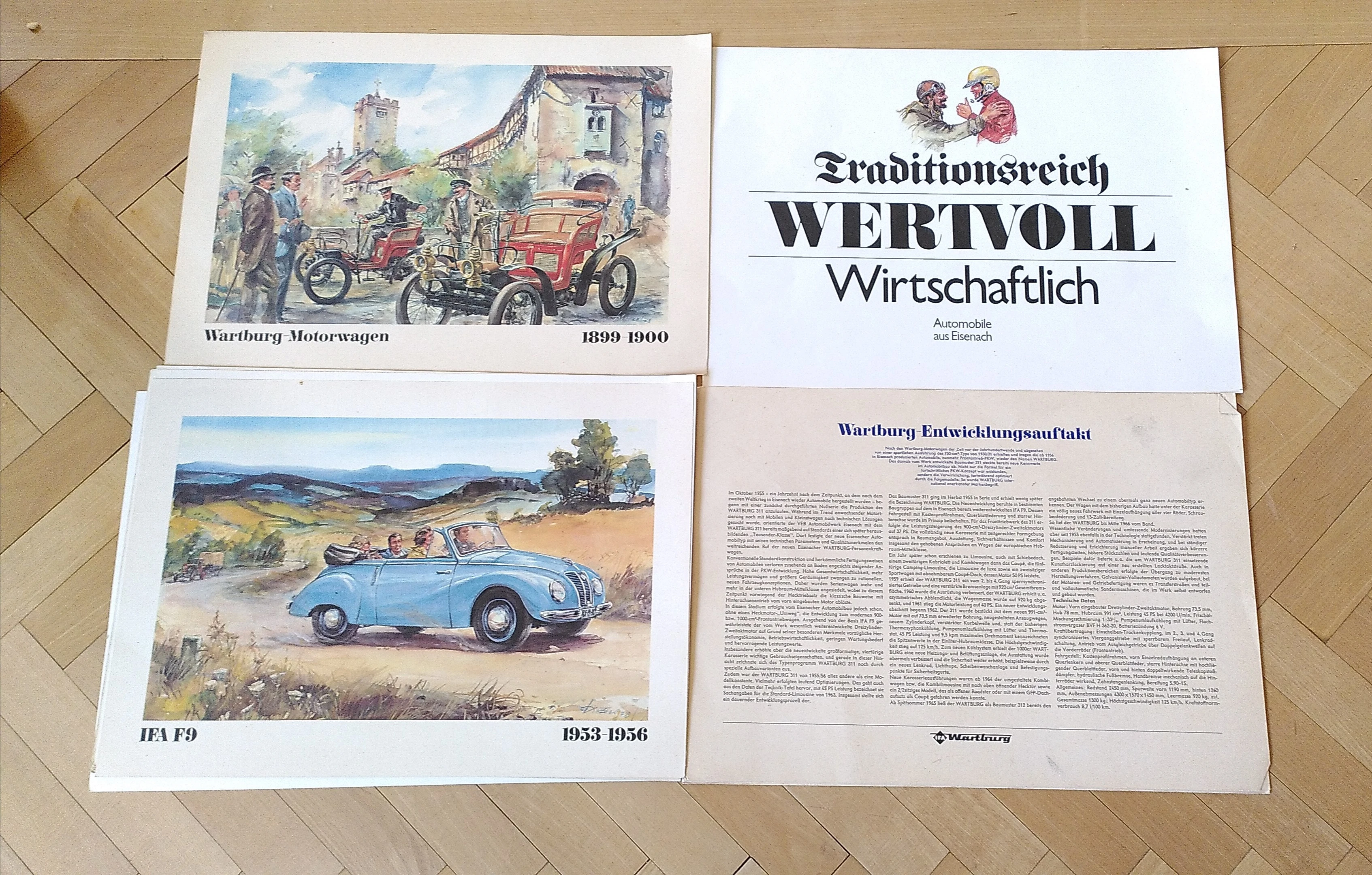 Zusamenstellung zweier Modelle und Beschreibung