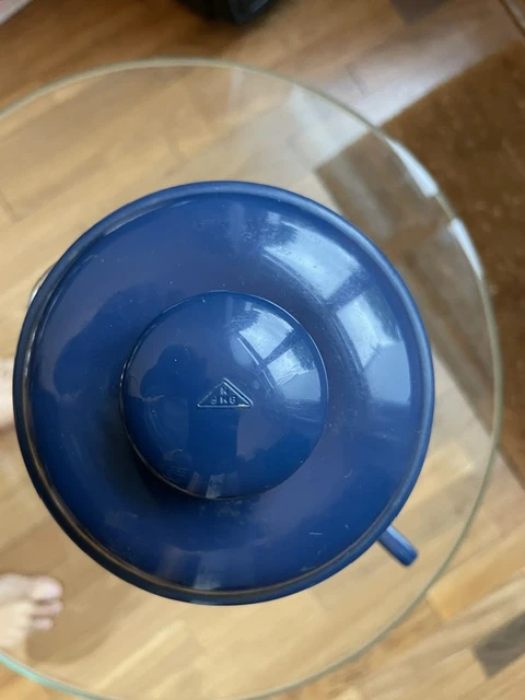 Draufsicht: Farbe blau