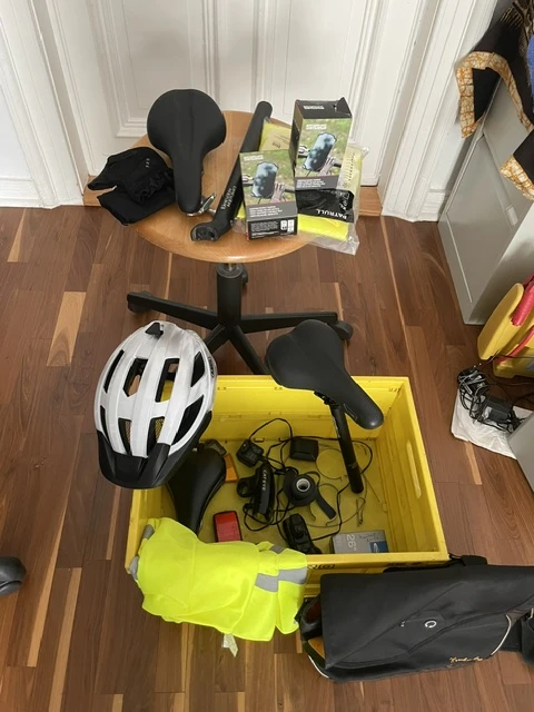 Fahrradzubehör verschiedene Teile
