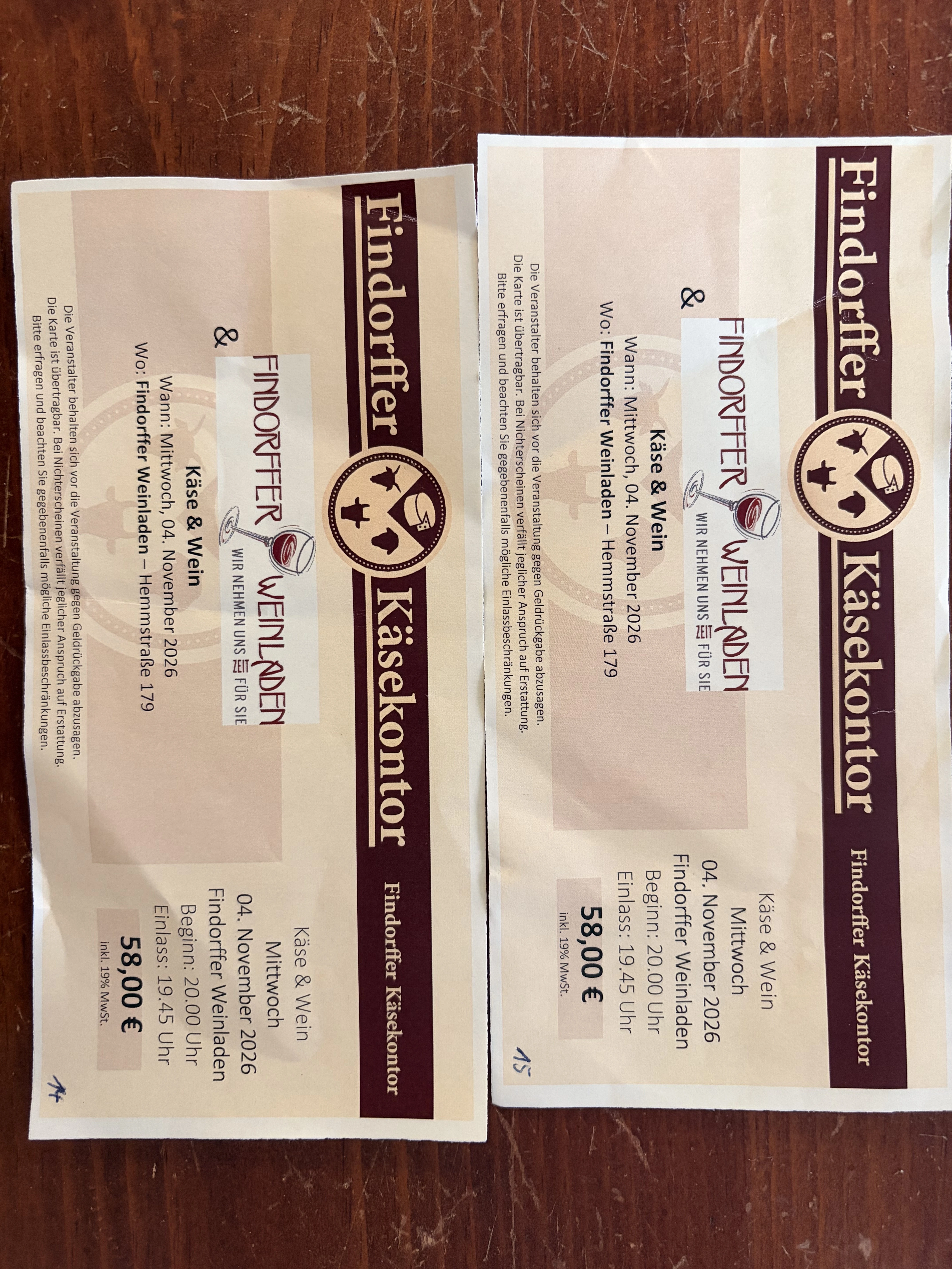 Tickets